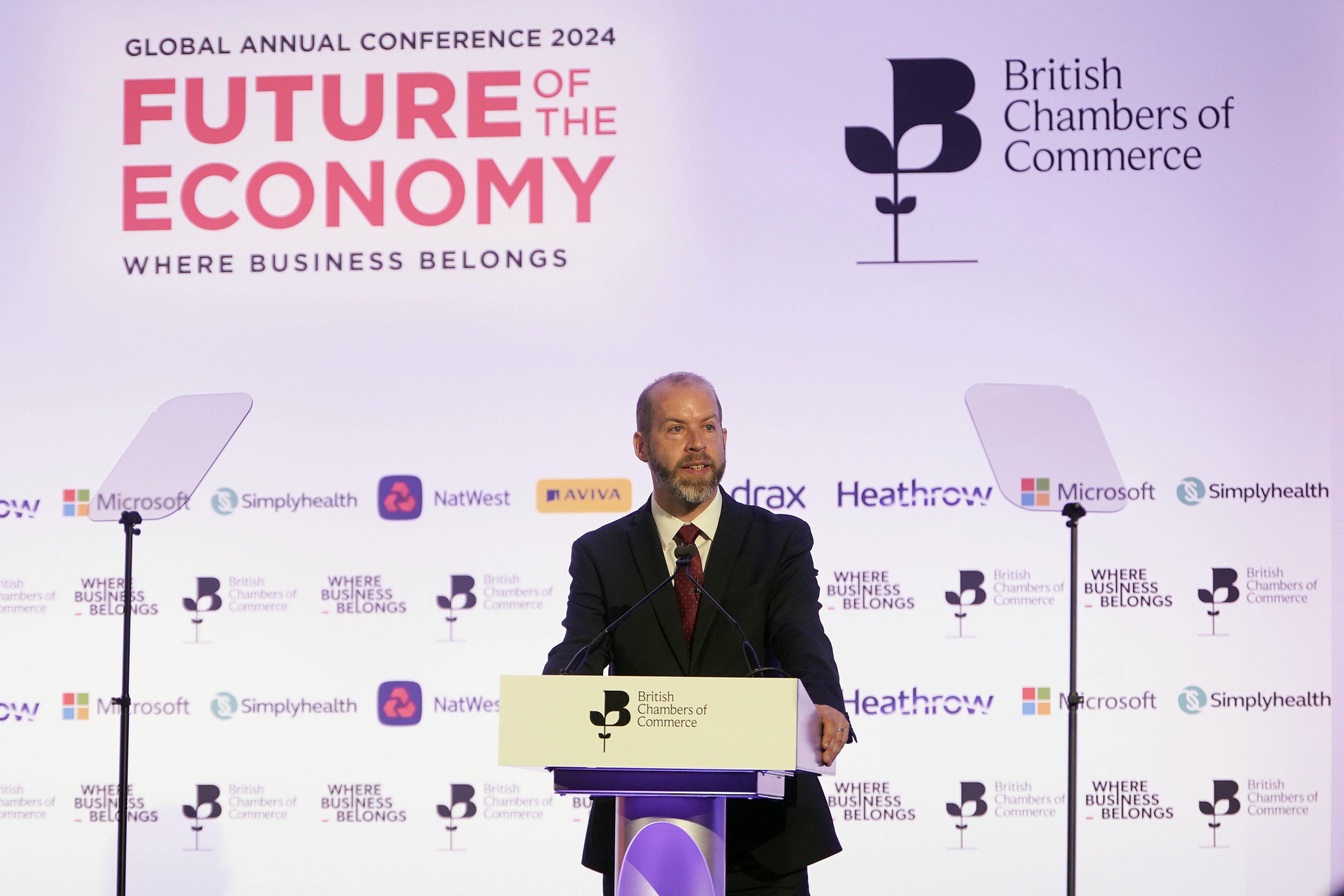 Secretary of State for Business and Trade Jonathan Reynolds (Lucy North/PA)