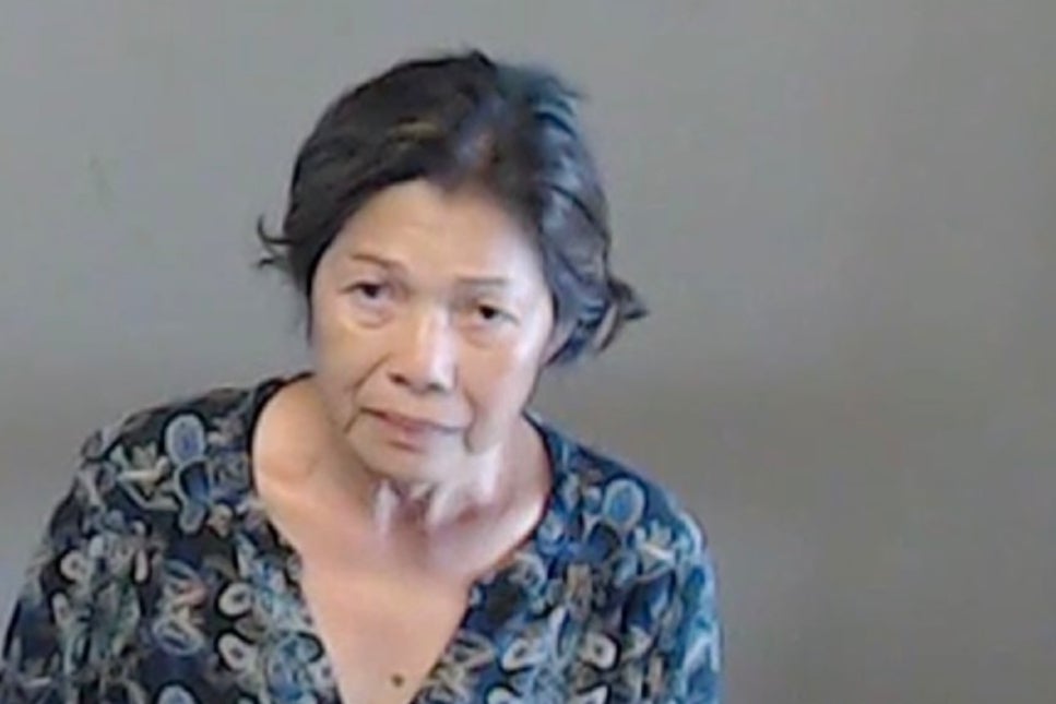 Hong T Huynh, 61, is accused of throwing Molotov cocktails to intentionally set fires at homes in Gwinnett County, Georgia, about 31 miles from Atlanta, on June 1