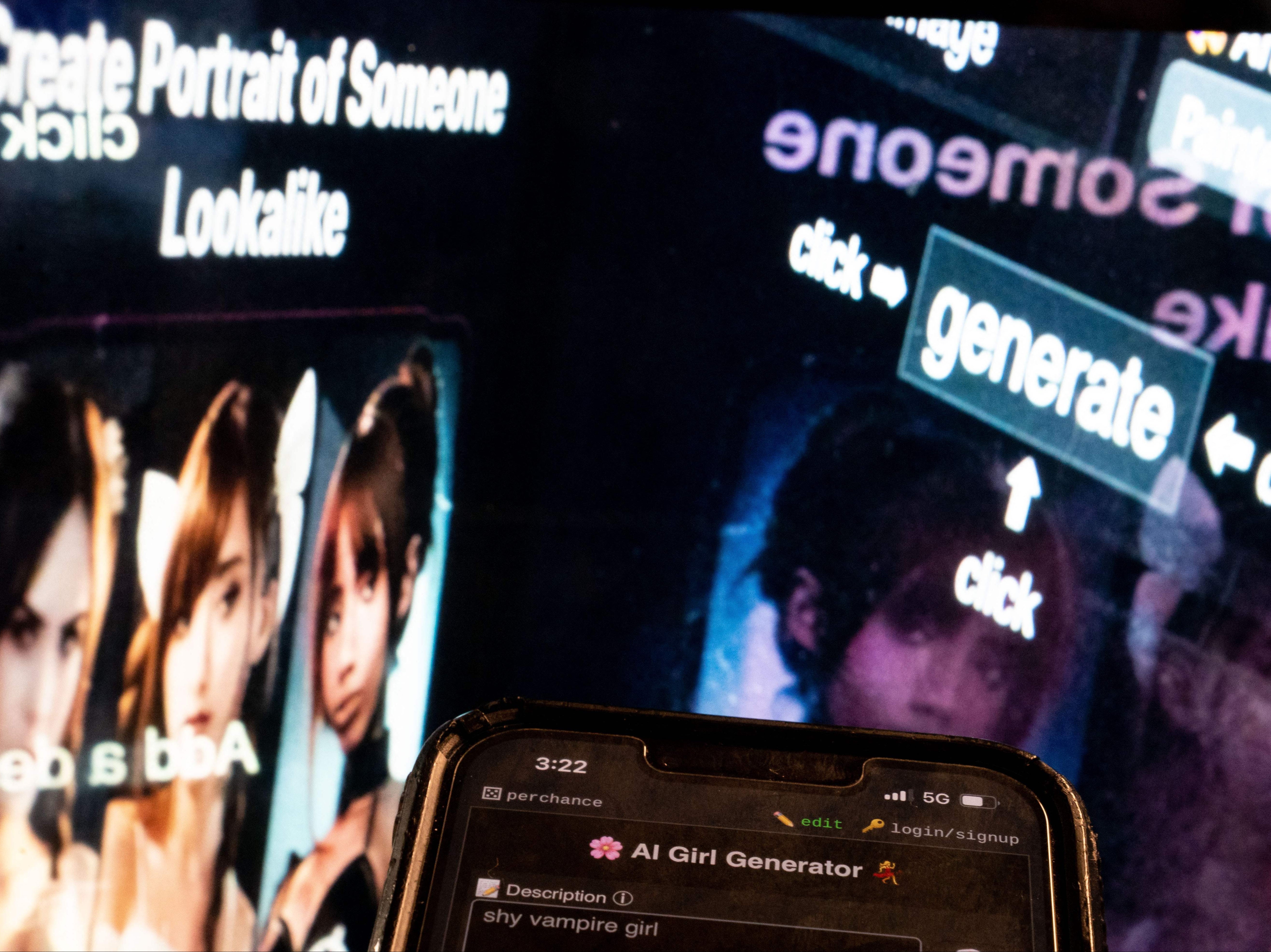 <p>AI can generate fake personas at the click of a button</p>