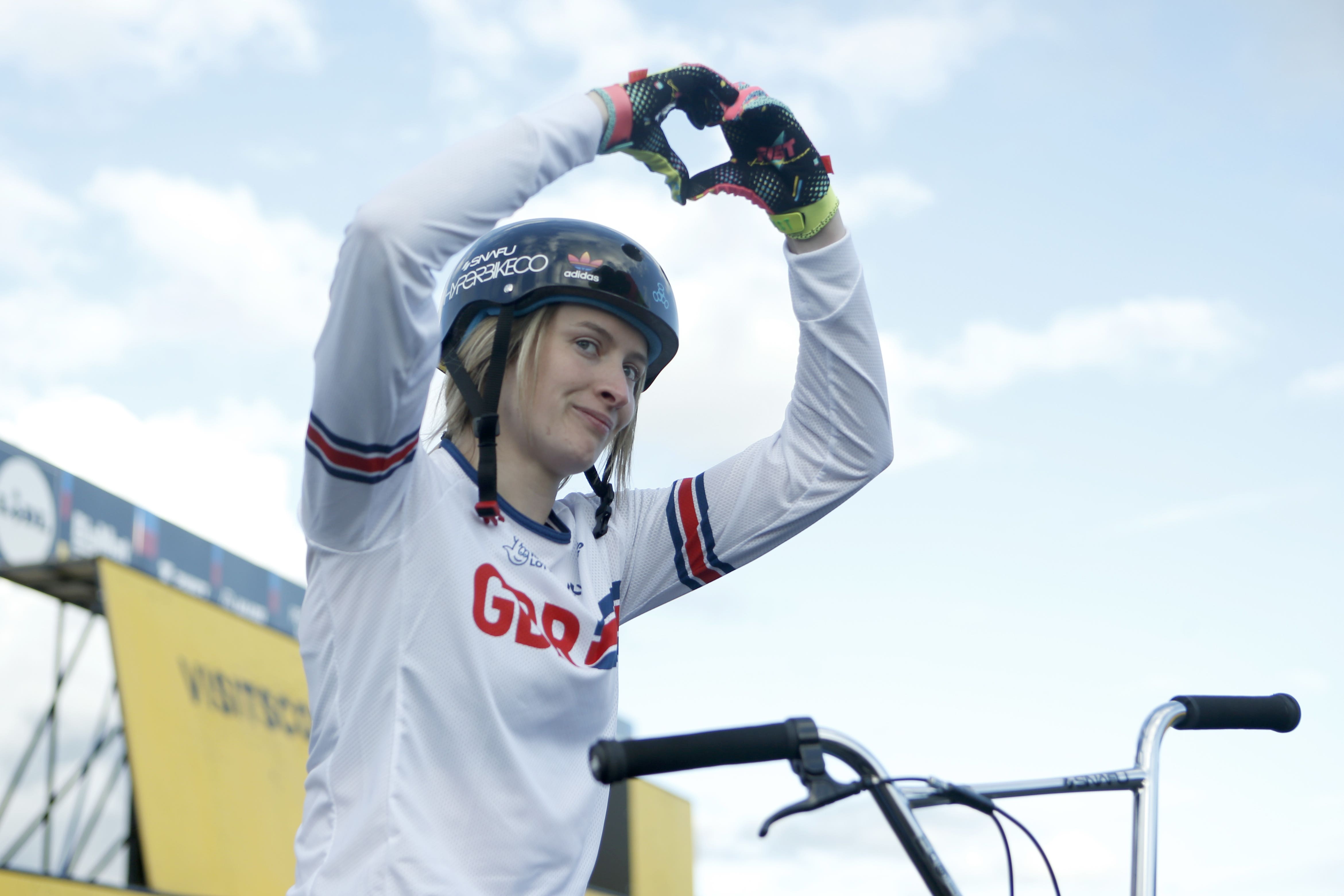 Charlotte Worthington heads to Paris as the reigning BMX freestyle champion (Will Matthews/PA)