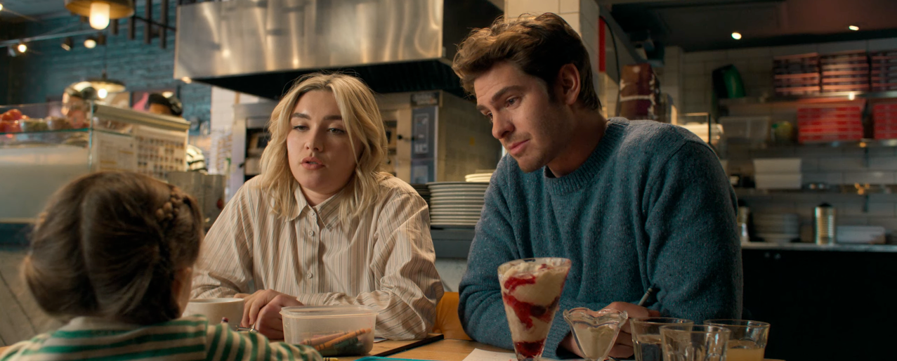 Garfield stars alongside Florence Pugh in rom-com We Live in Time