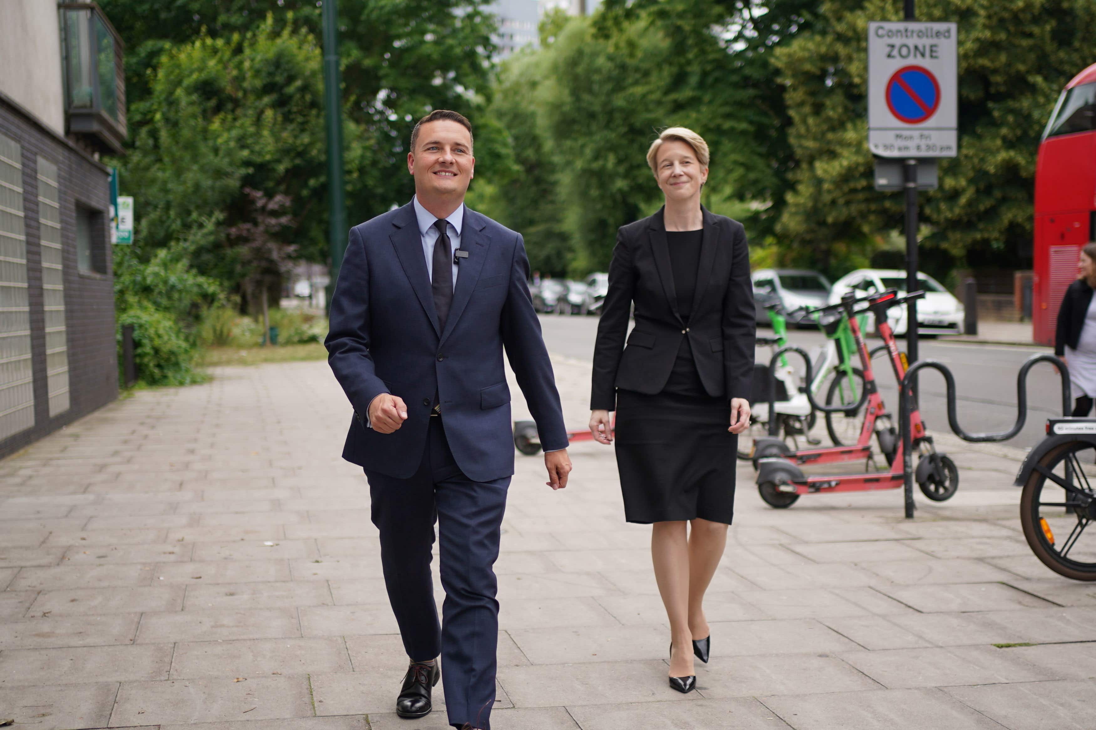 Mr Streeting was speaking at an event on Tuesday (Yui Mok/PA)