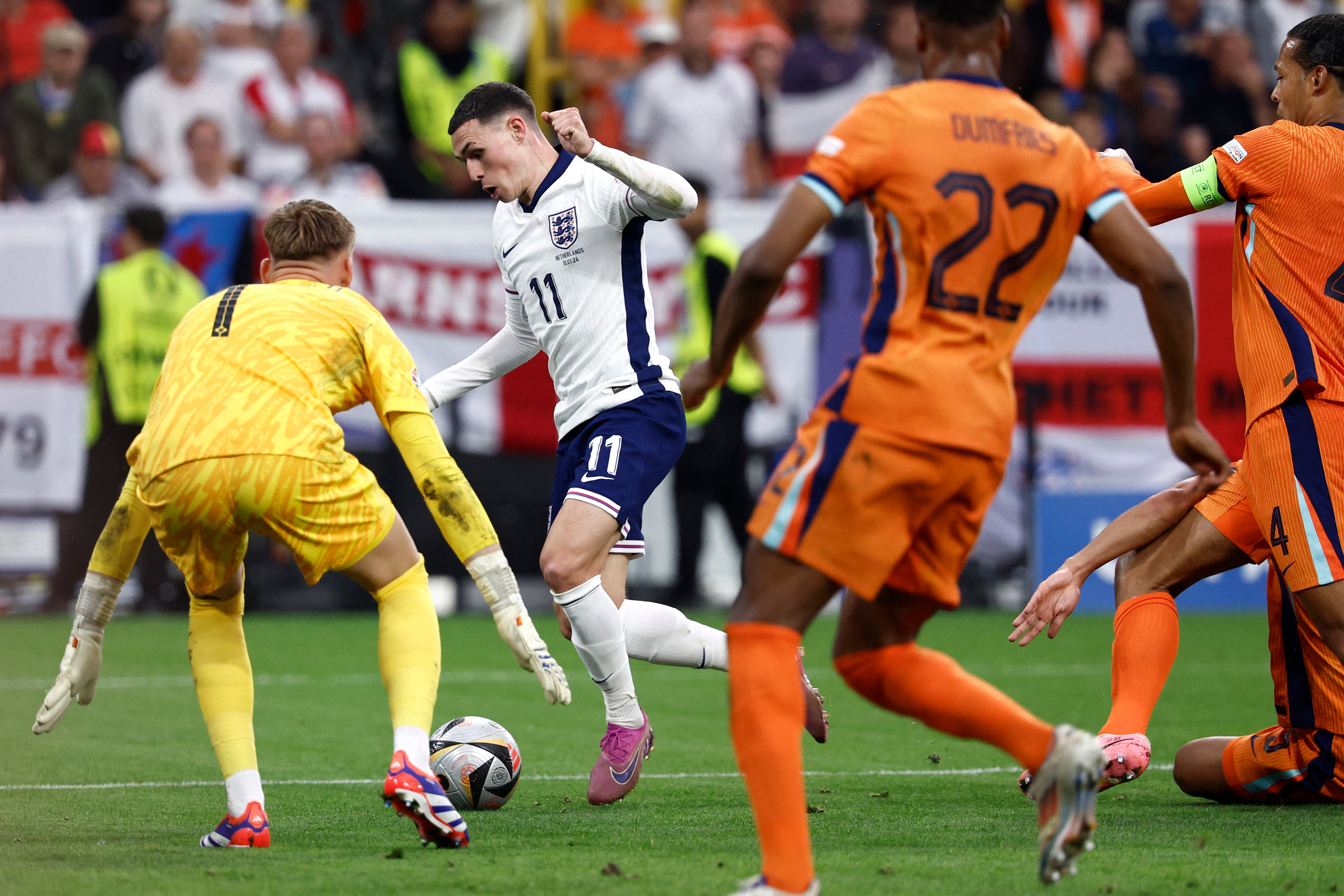 Foden shone against the Dutch