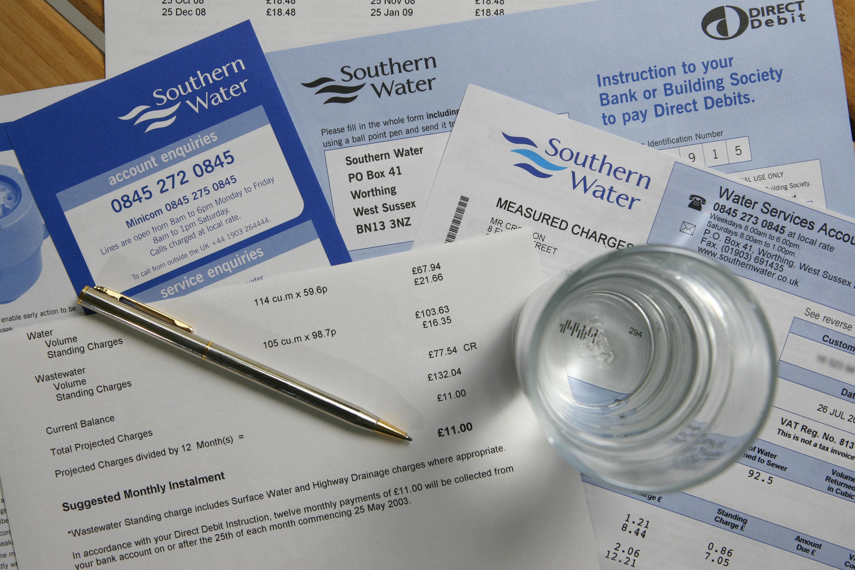 Household water bills in England and Wales are to rise by an average £19 a year over the next five years (Chris Ison/PA)