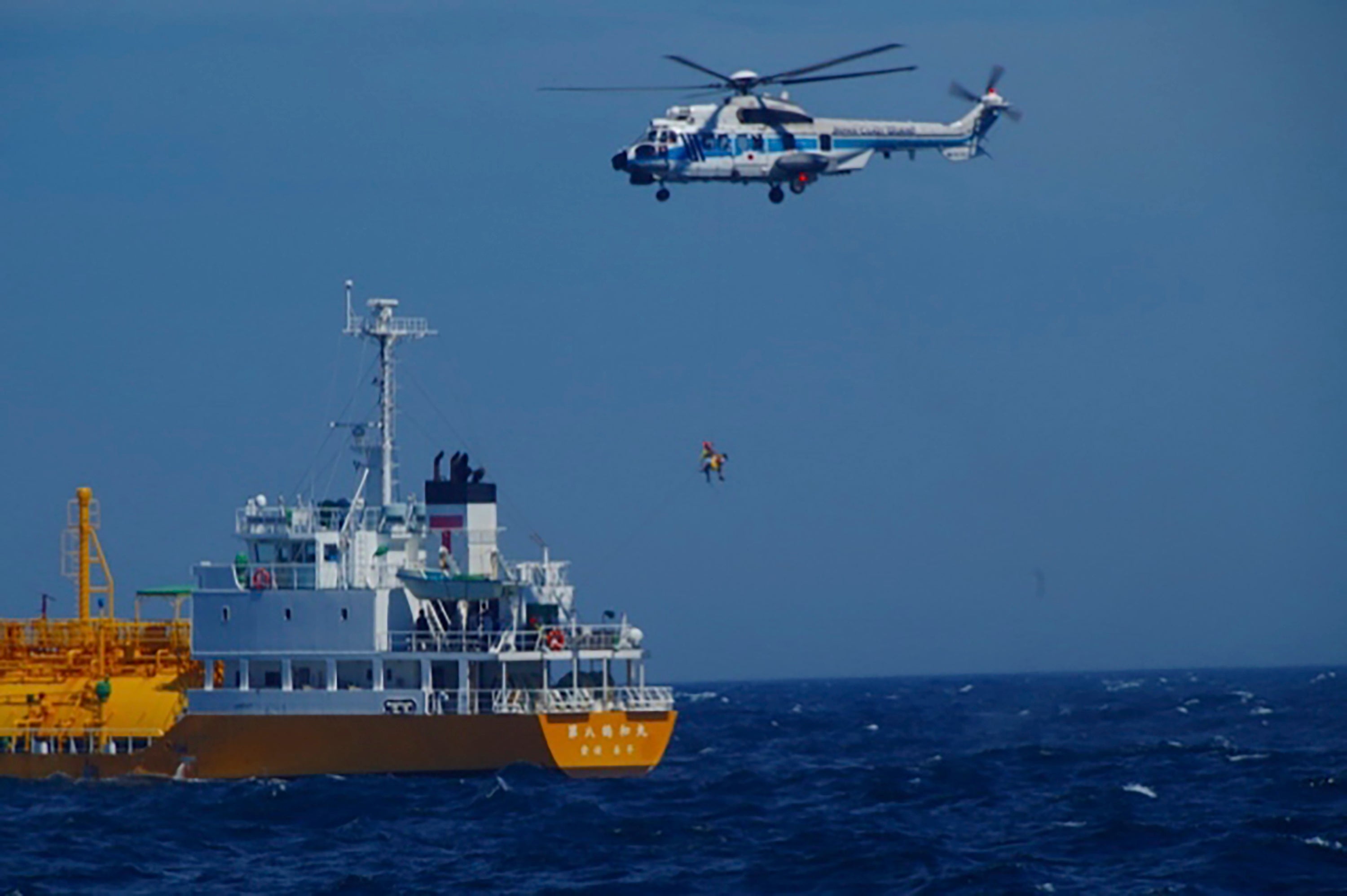 Japan Swimmer Rescued