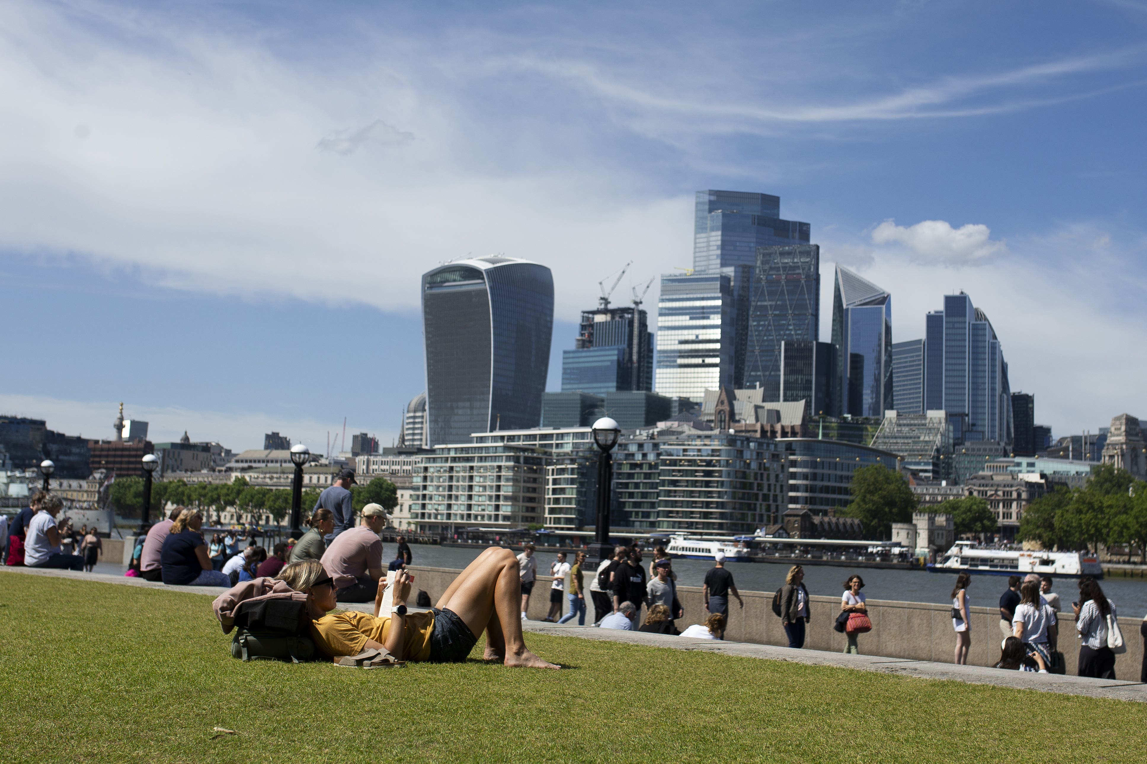 UK investors were in good spirits on Thursday and the pound hit a four-month high (Charlotte Coney/PA)