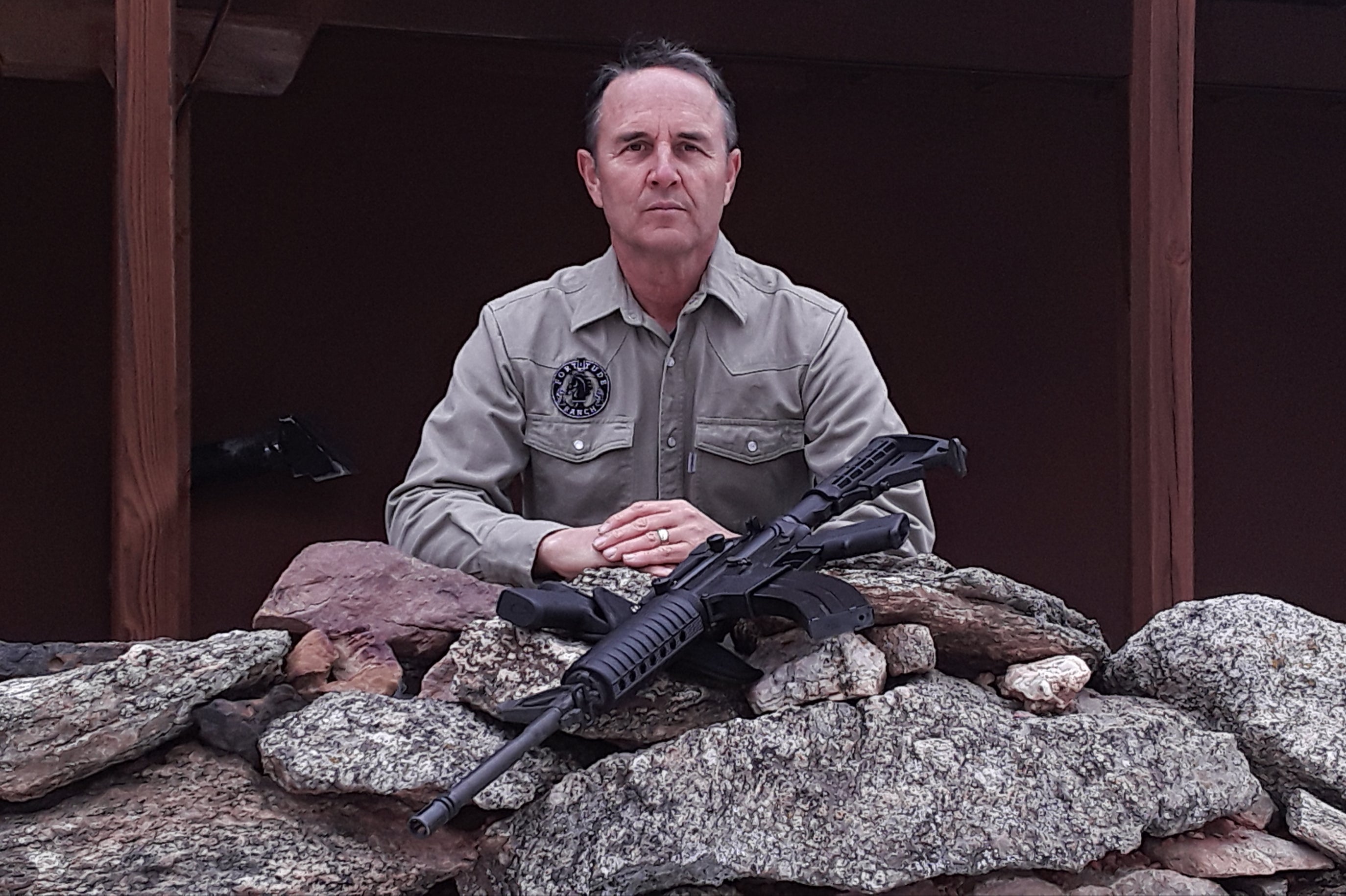 Drew Miller, founder of survivalist company Fortitude Ranch