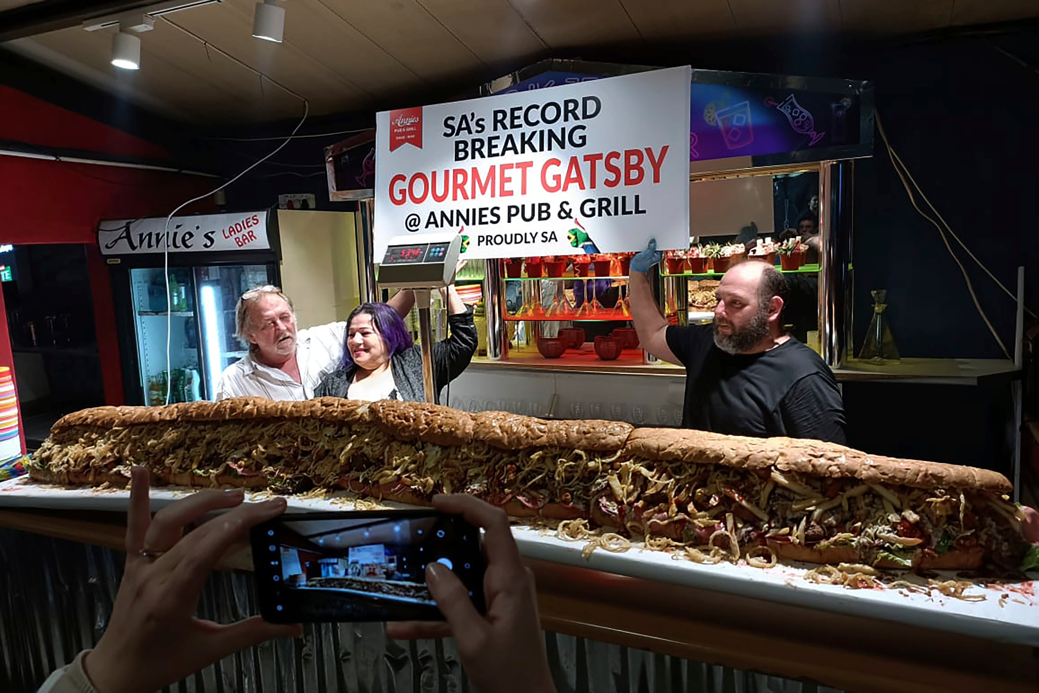 South Africa Giant Sandwich