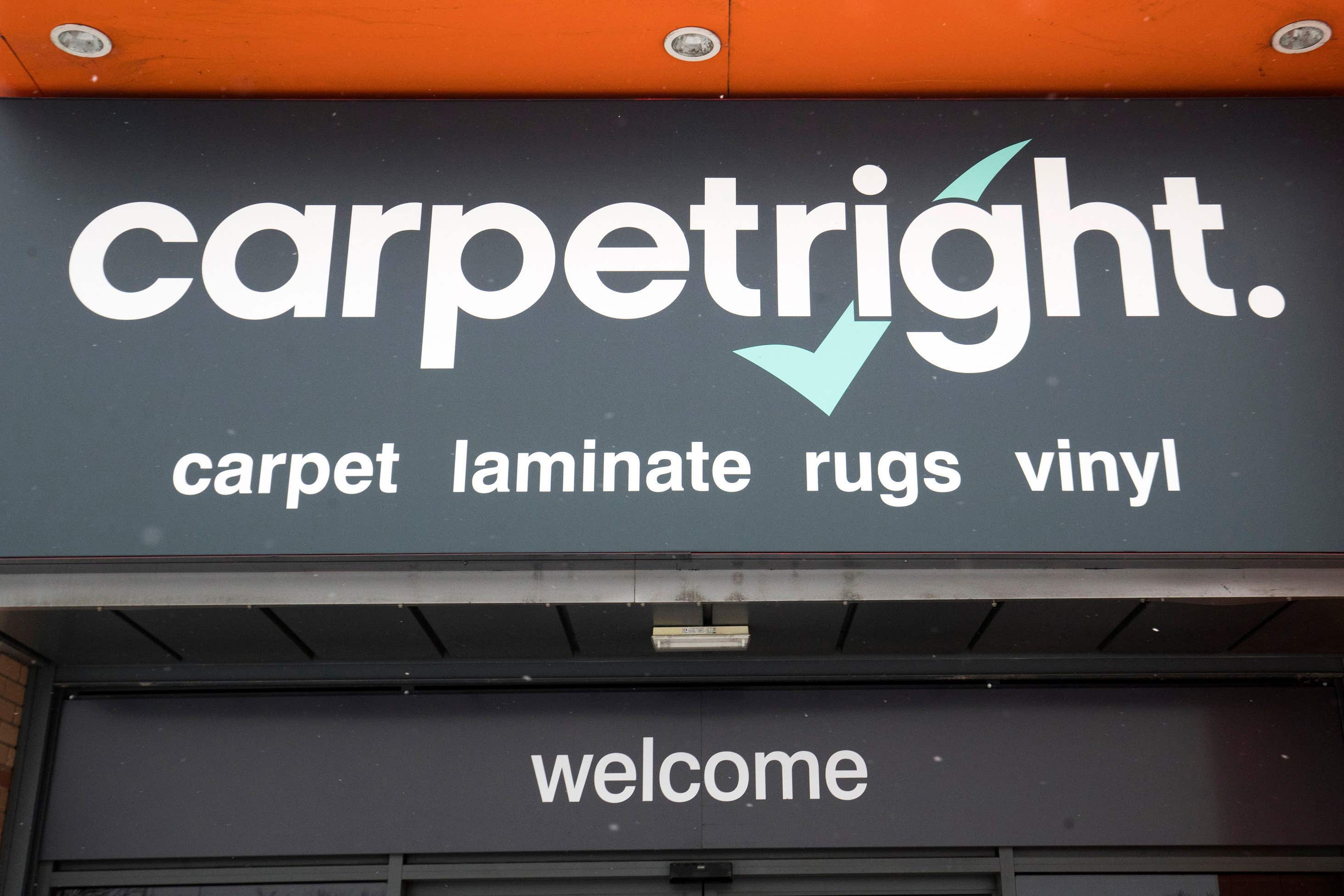 A view of Carpetright in Leeds, as the company filed a notice to appoint administrators (Danny Lawson/PA)