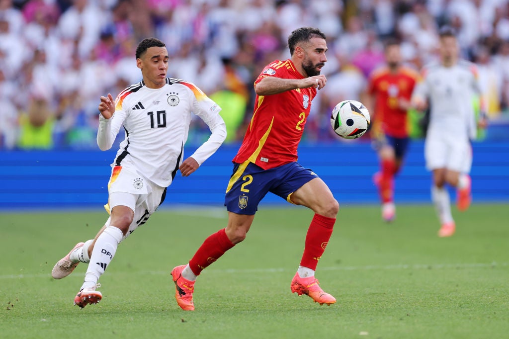 Spain’s Dani Carvajal