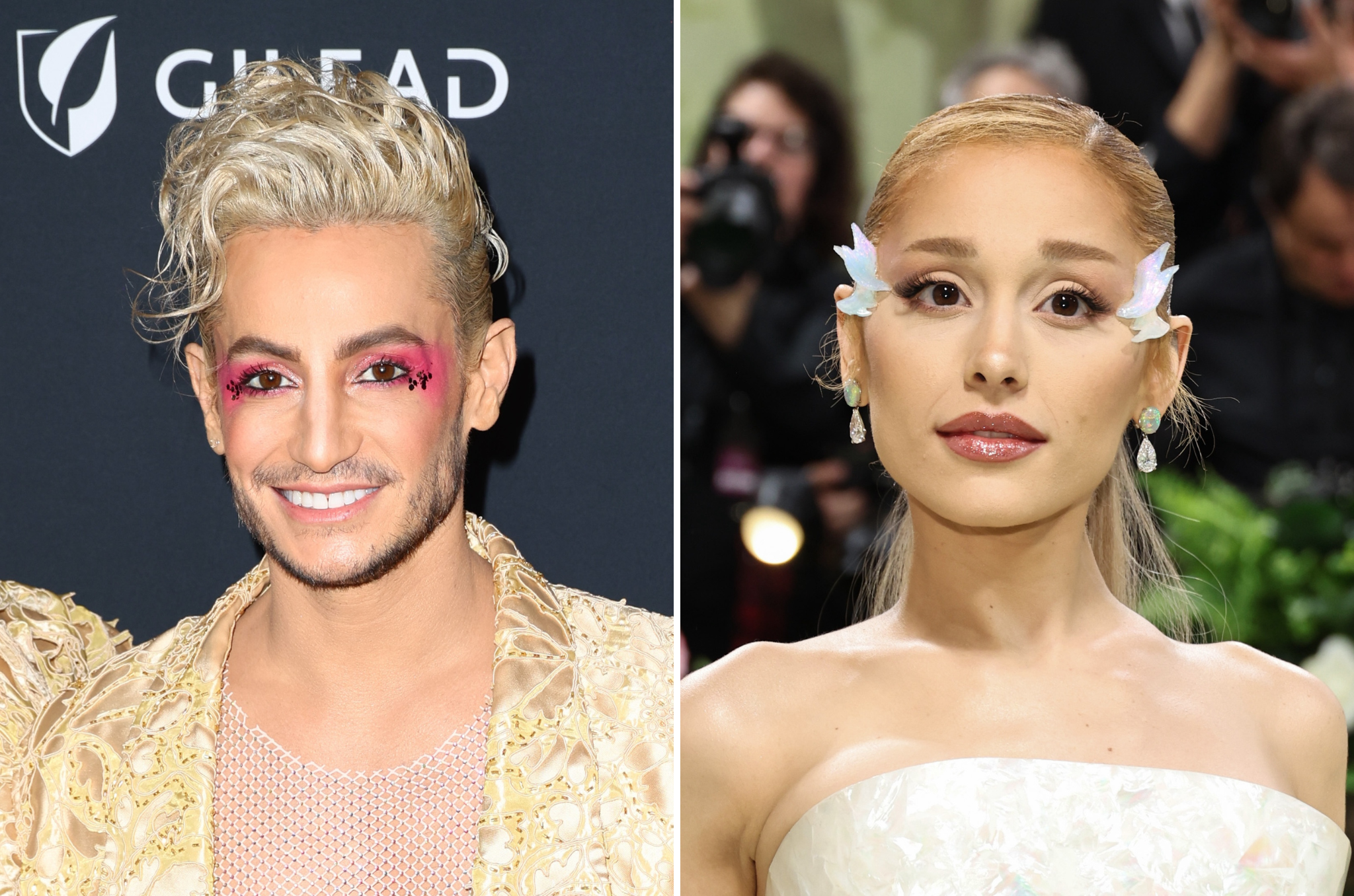 Frankie Grande is 10 years older than his half sister, Ariana