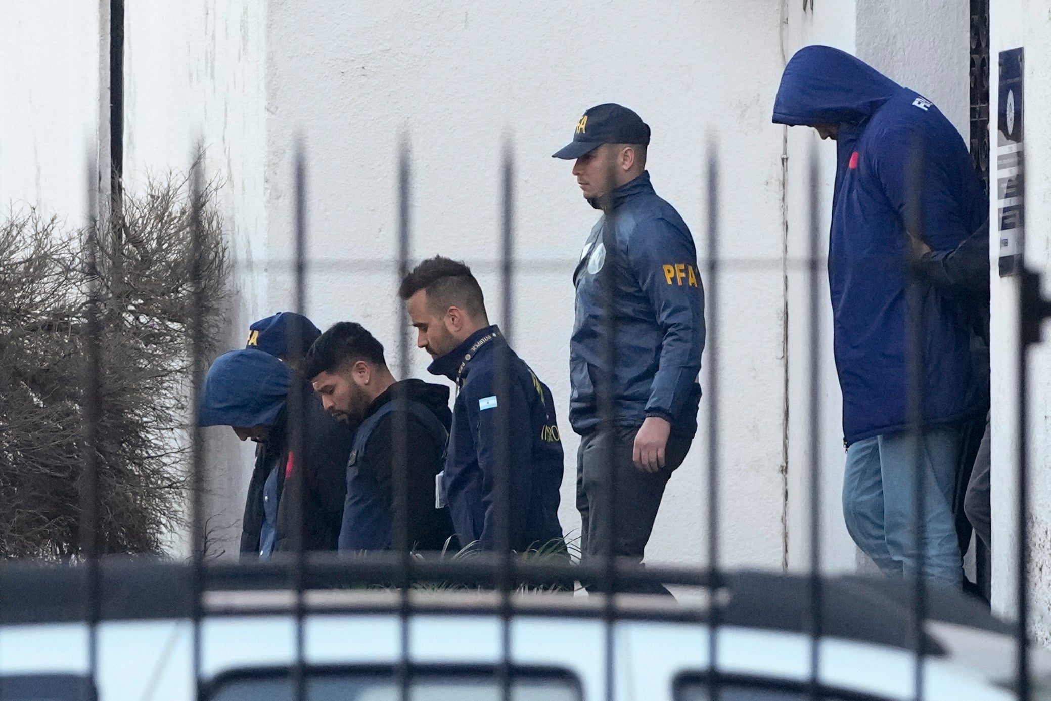 Argentina France Players Arrested