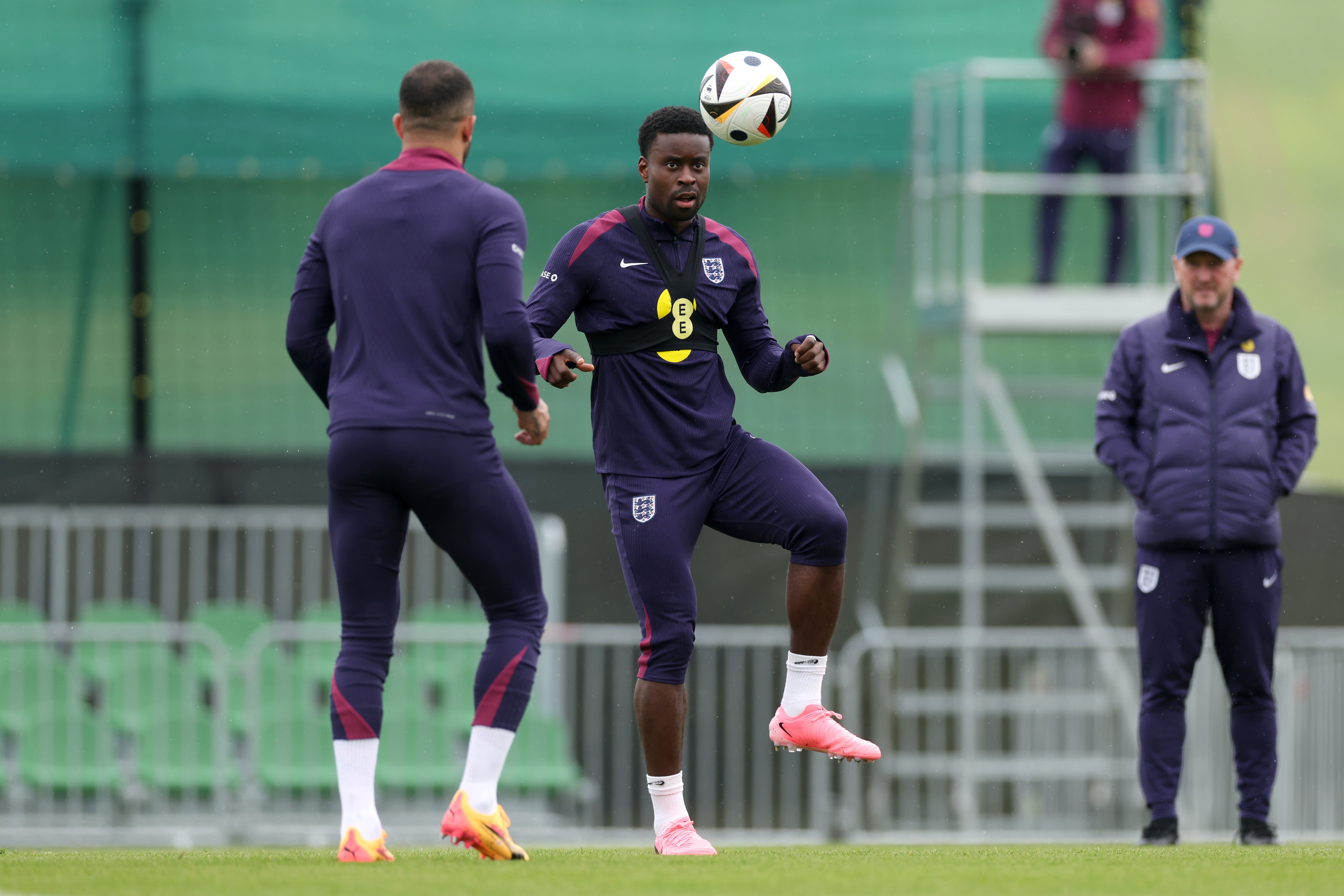 Marc Guehi is enjoying his time in the England camp and hopes to repeat his U17 success against Spain.