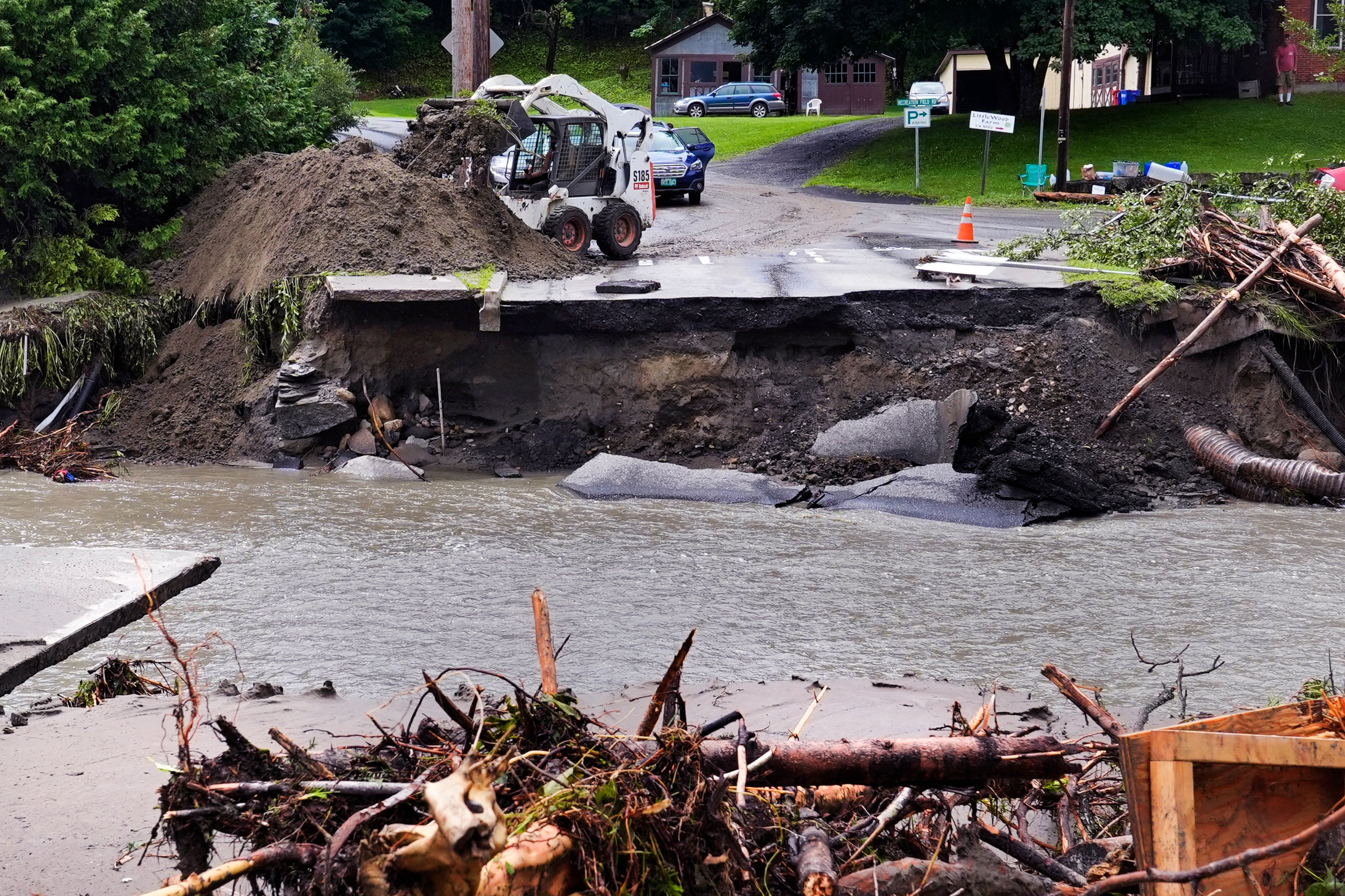 Extreme Weather Vermont Flooding