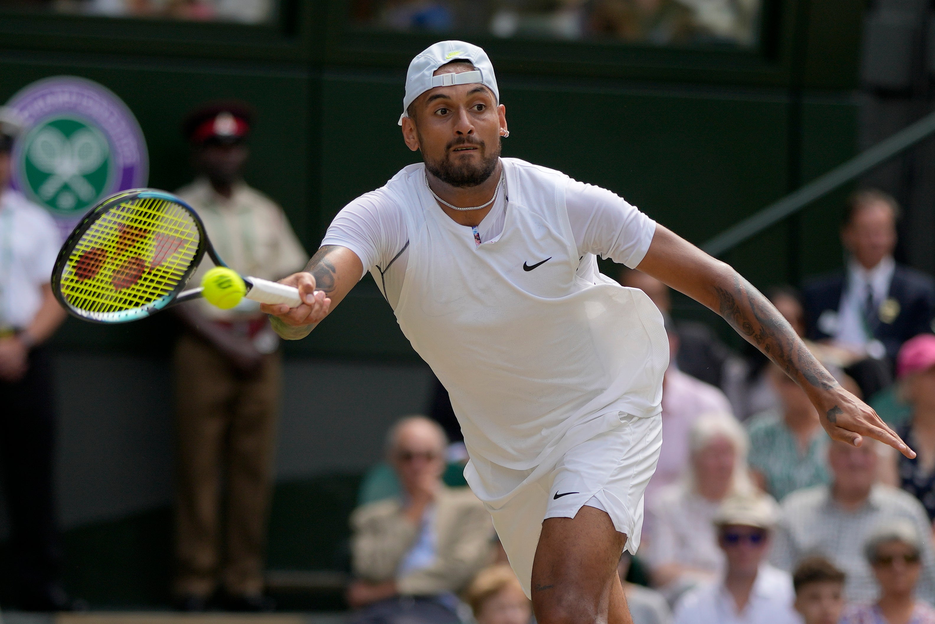 Nick Kyrgios reached the final of Wimbledon in 2022