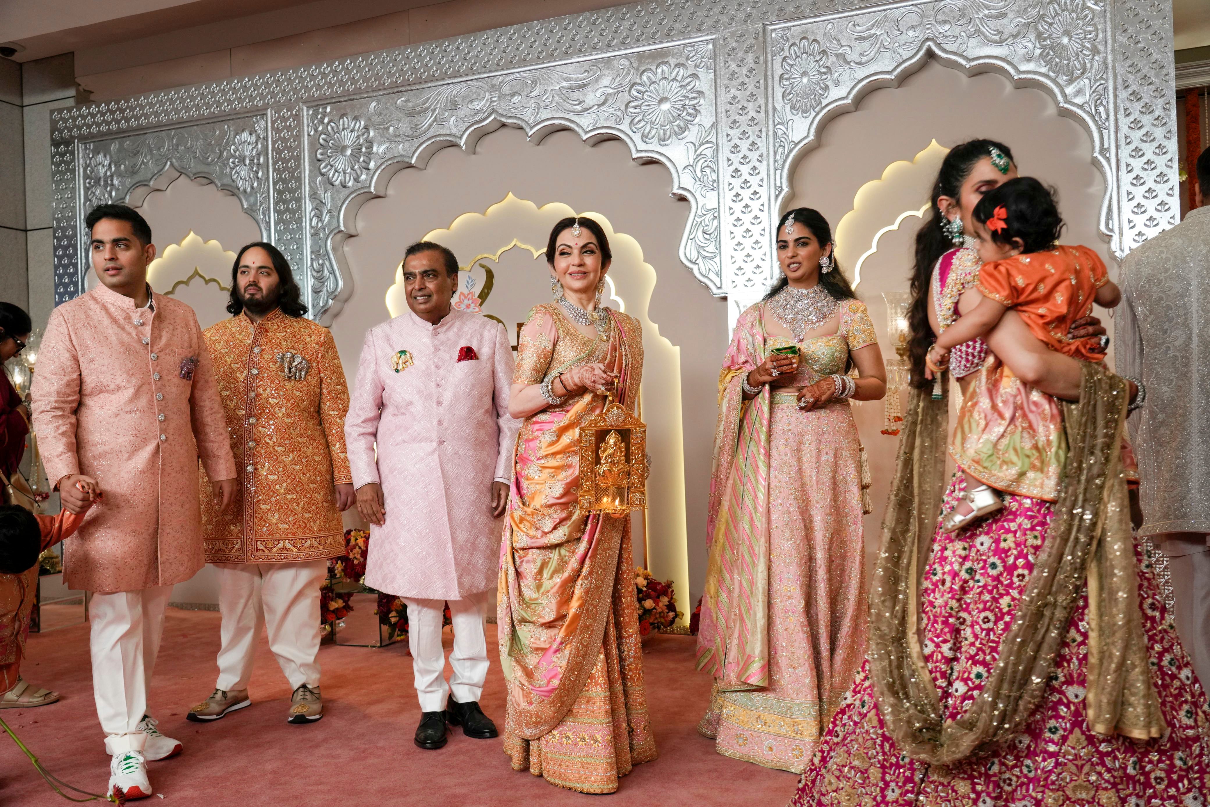 APTOPIX India Ambani Wedding