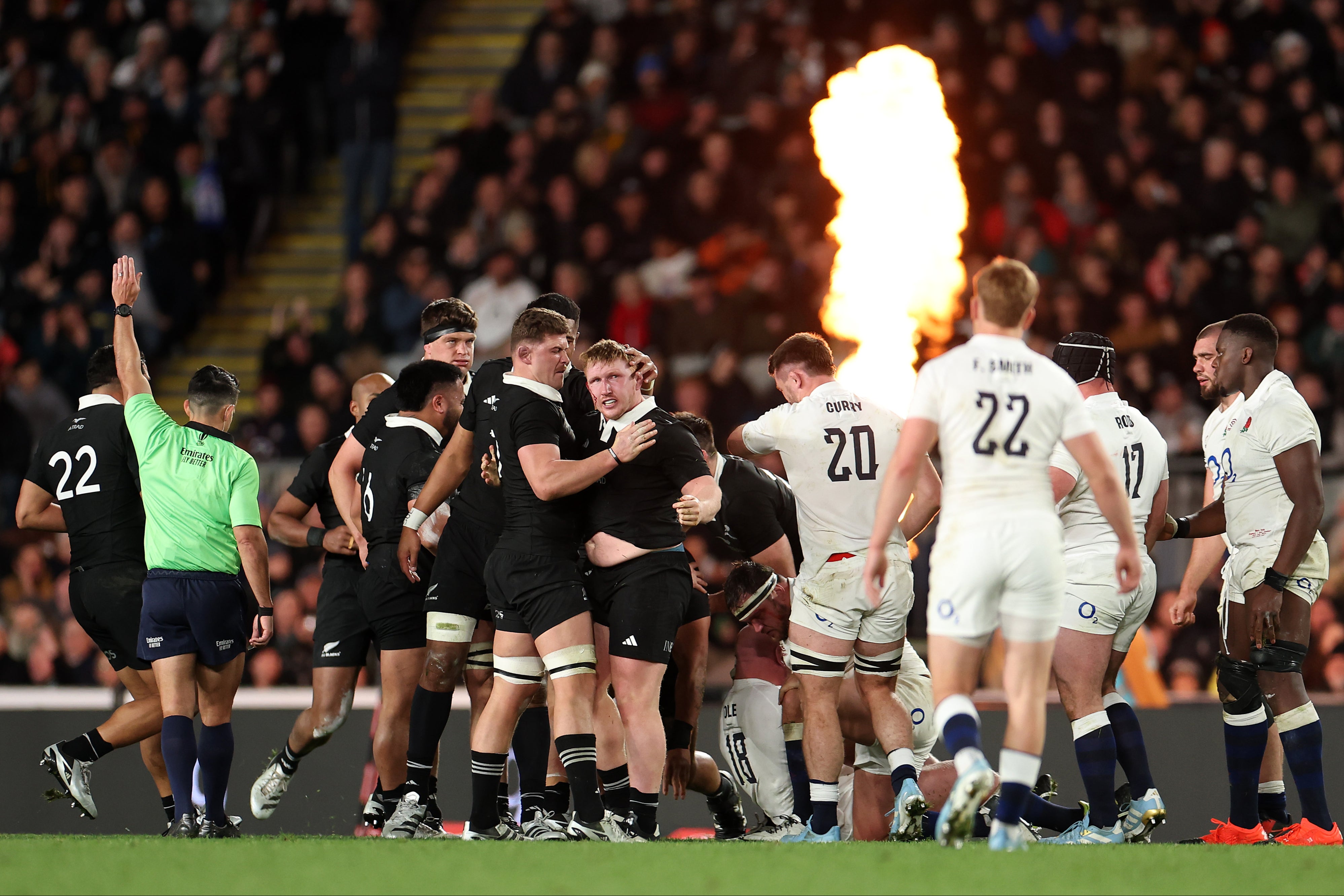 New Zealand’s replacement forwards helped the All Blacks cling on at Eden Park