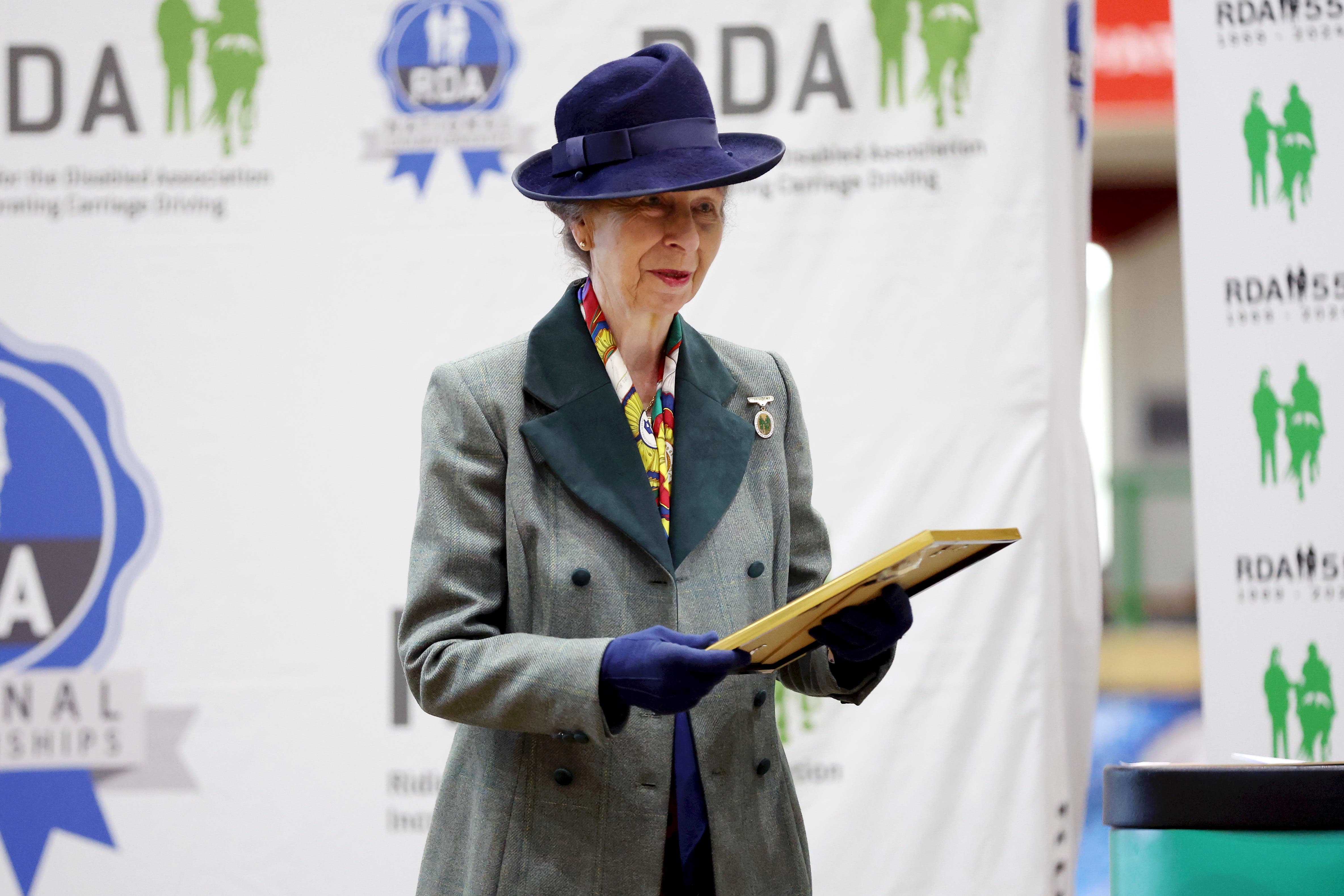 The Princess Royal returned to public duties on Friday (Cameron Smith/PA)