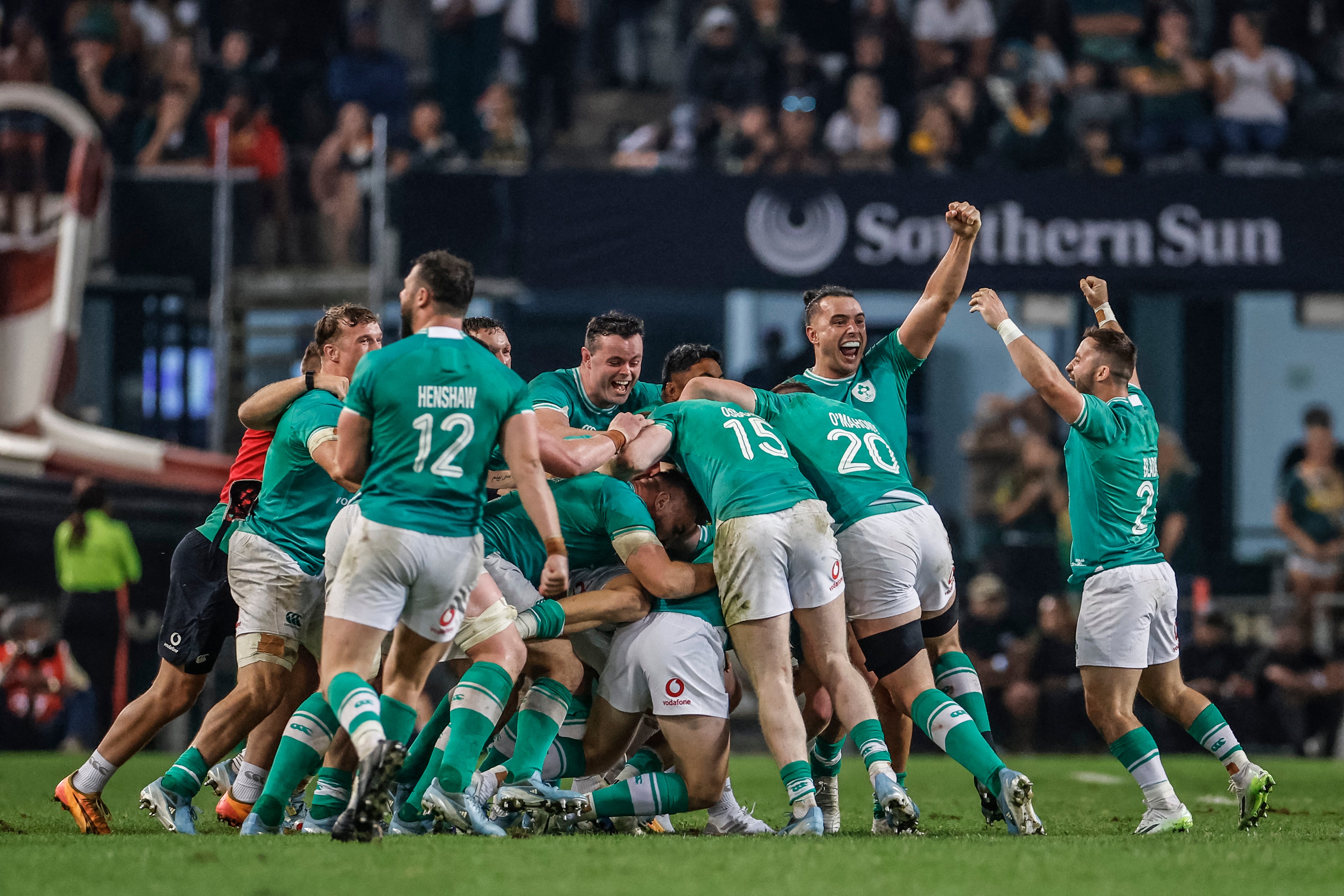 Ireland pulled off a brilliant win in Durban