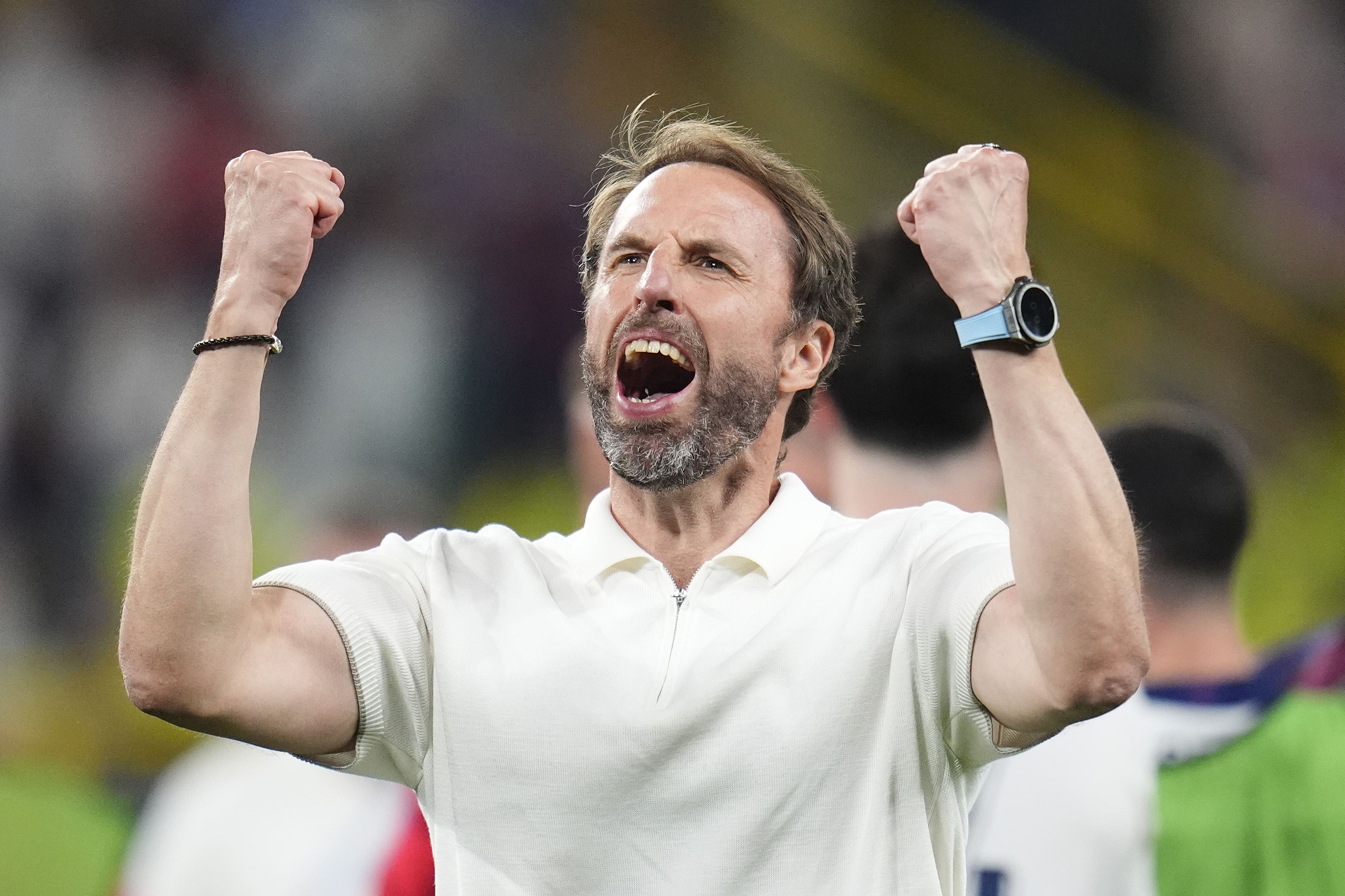 England manager Gareth Southgate says the team can bring happiness to the nation with a win (Nick Potts/PA)