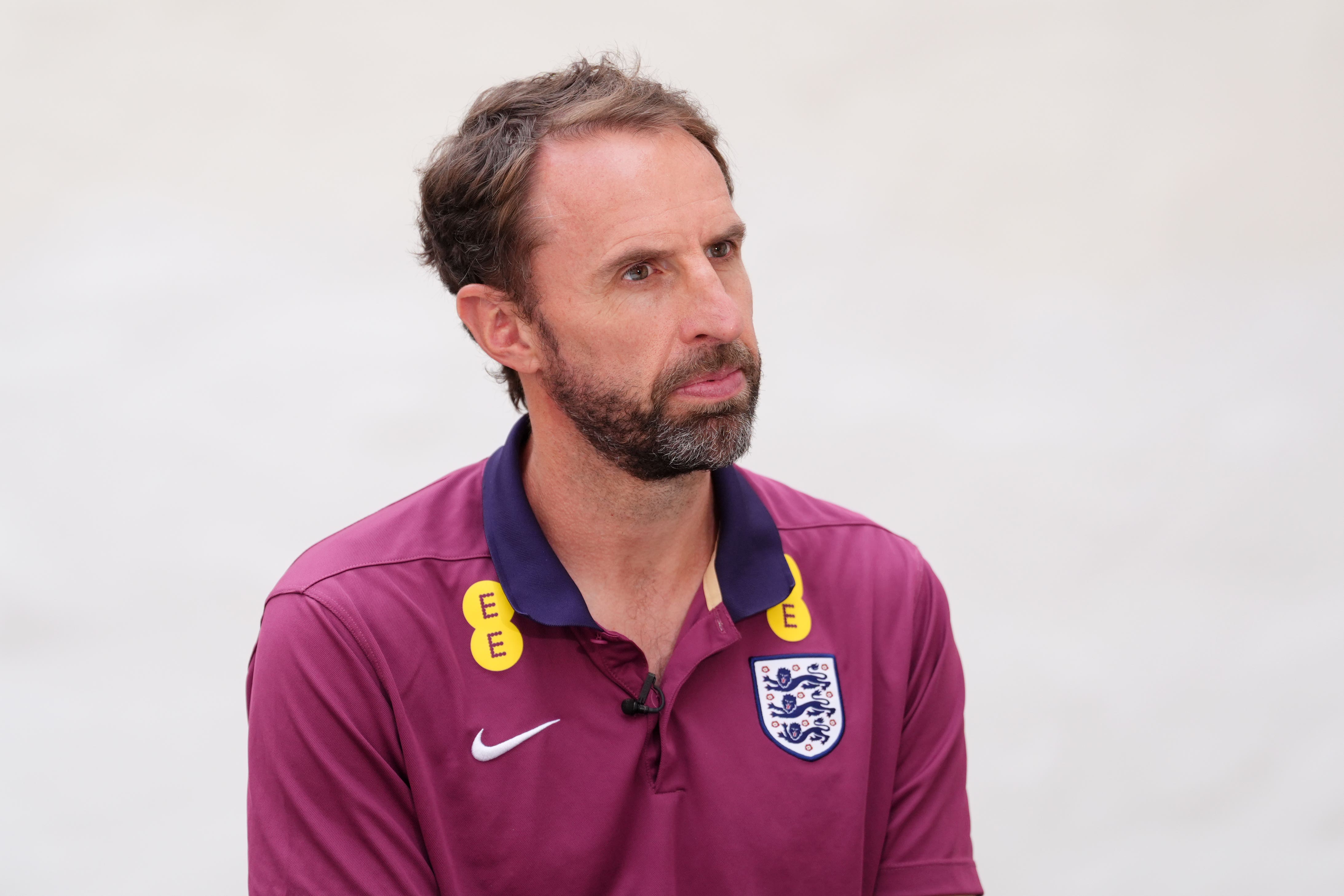 England manager Gareth Southgate gave a press conference (Adam Davy/PA)