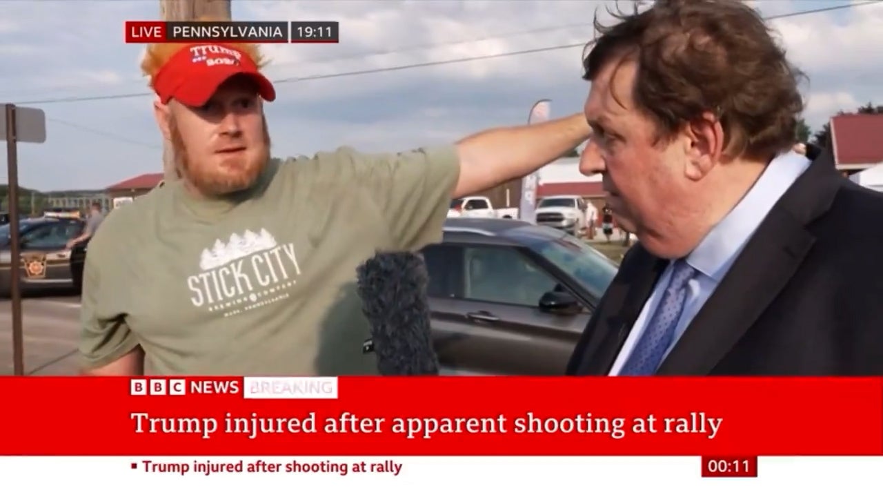 A witness outside of Trump rally claims he saw the shooter before Trump was struck