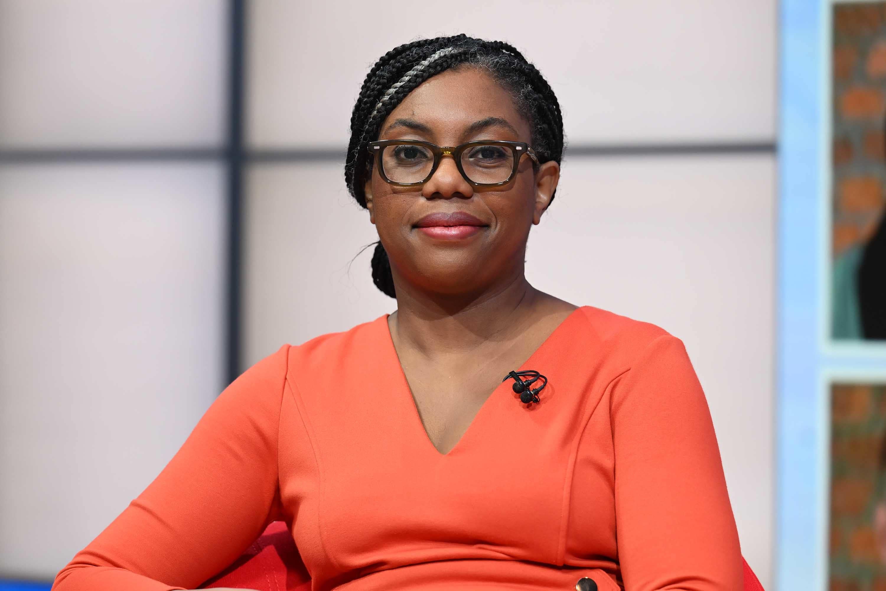 Shadow housing secretary Kemi Badenoch is favourite among grassroots Tories to become the next leader of the Conservative Party, according to a new survey (Jeff Overs/BBC/PA)