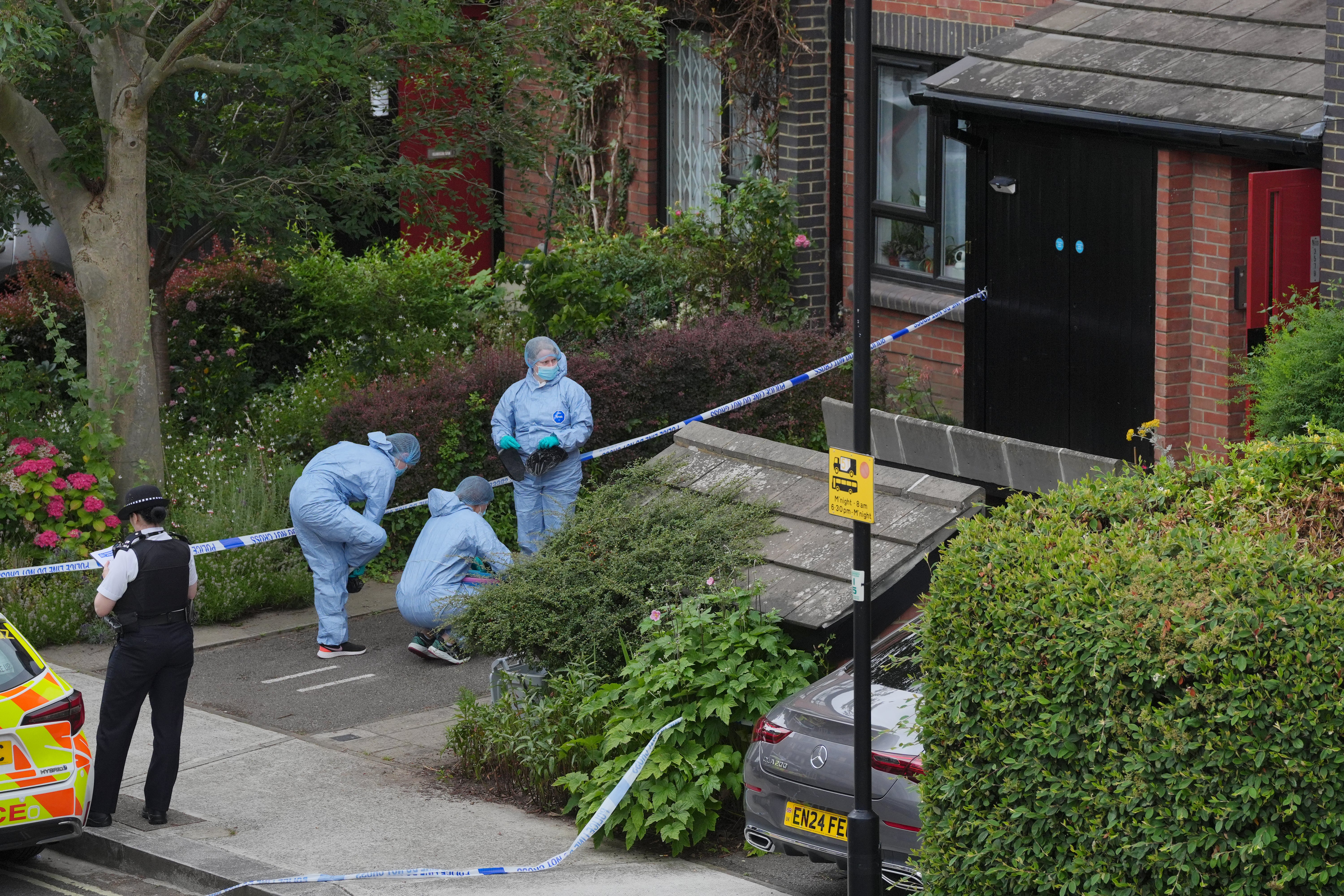 Further remains were found at an address in Scotts Road on Friday