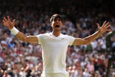 Carlos Alcaraz delivers destruction of Novak Djokovic to win second Wimbledon title