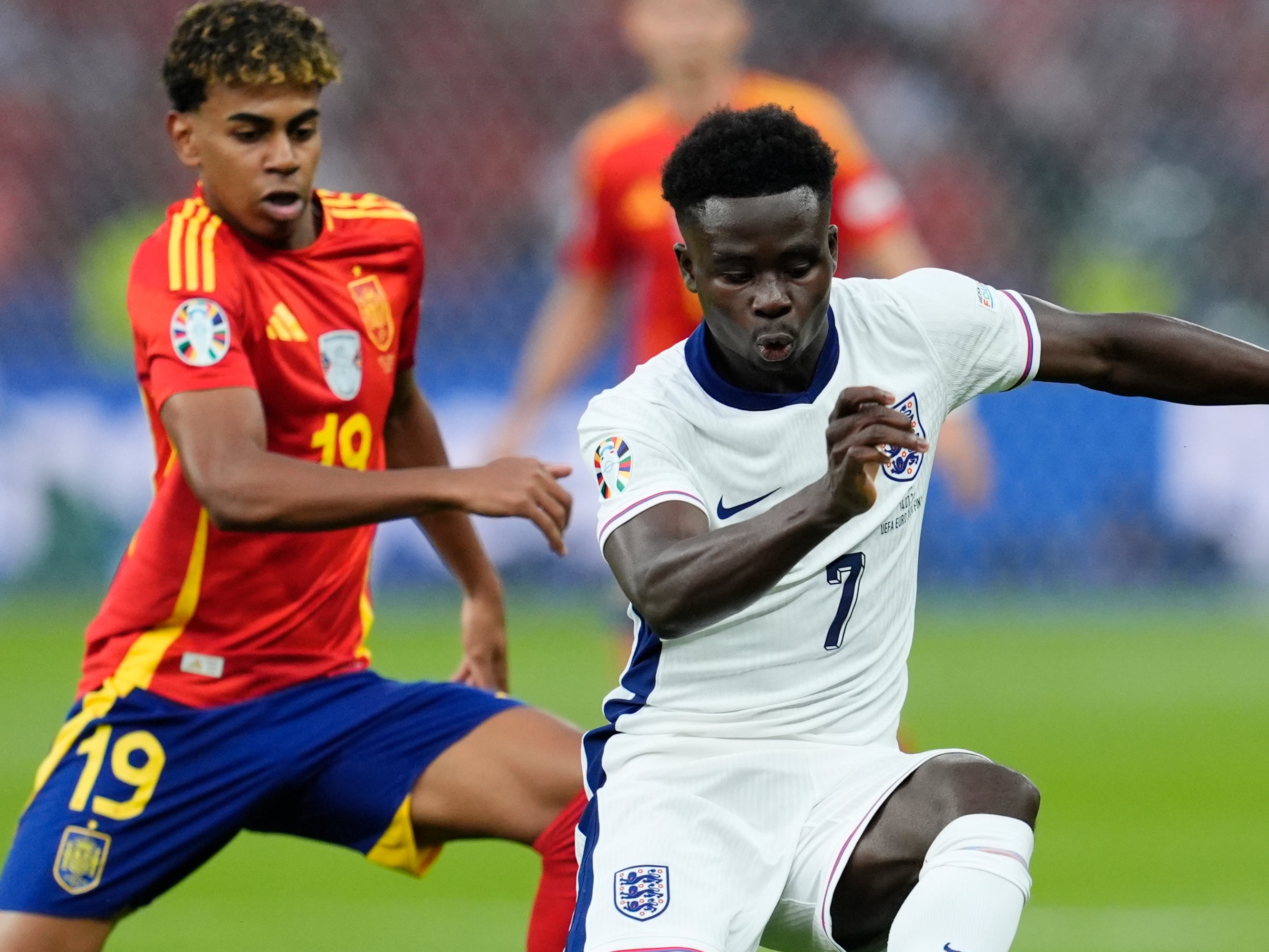 Bukayo Saka impressed for England during Euro 2024