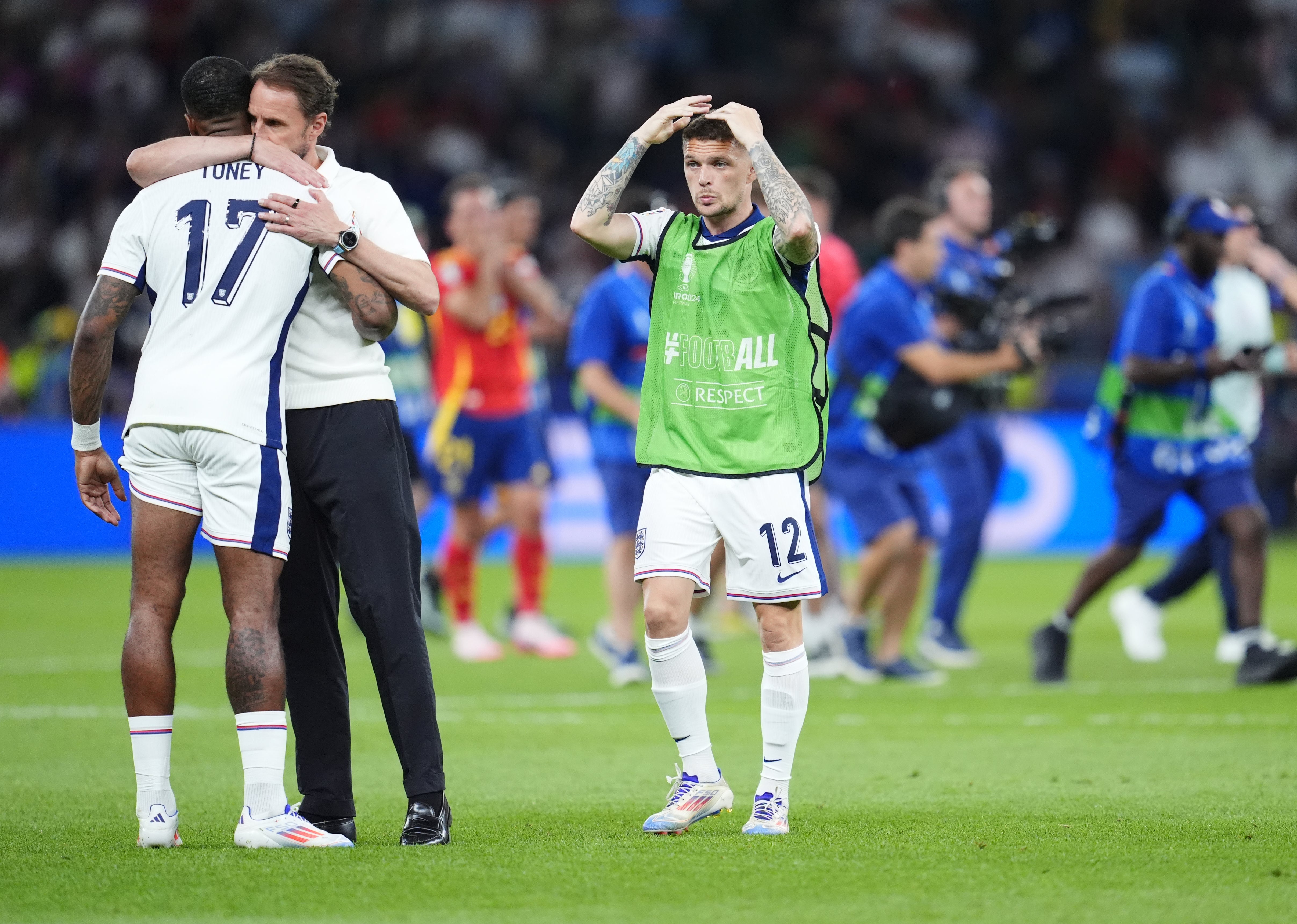 England suffered more European Championship heartbreak (Adam Davy/PA)