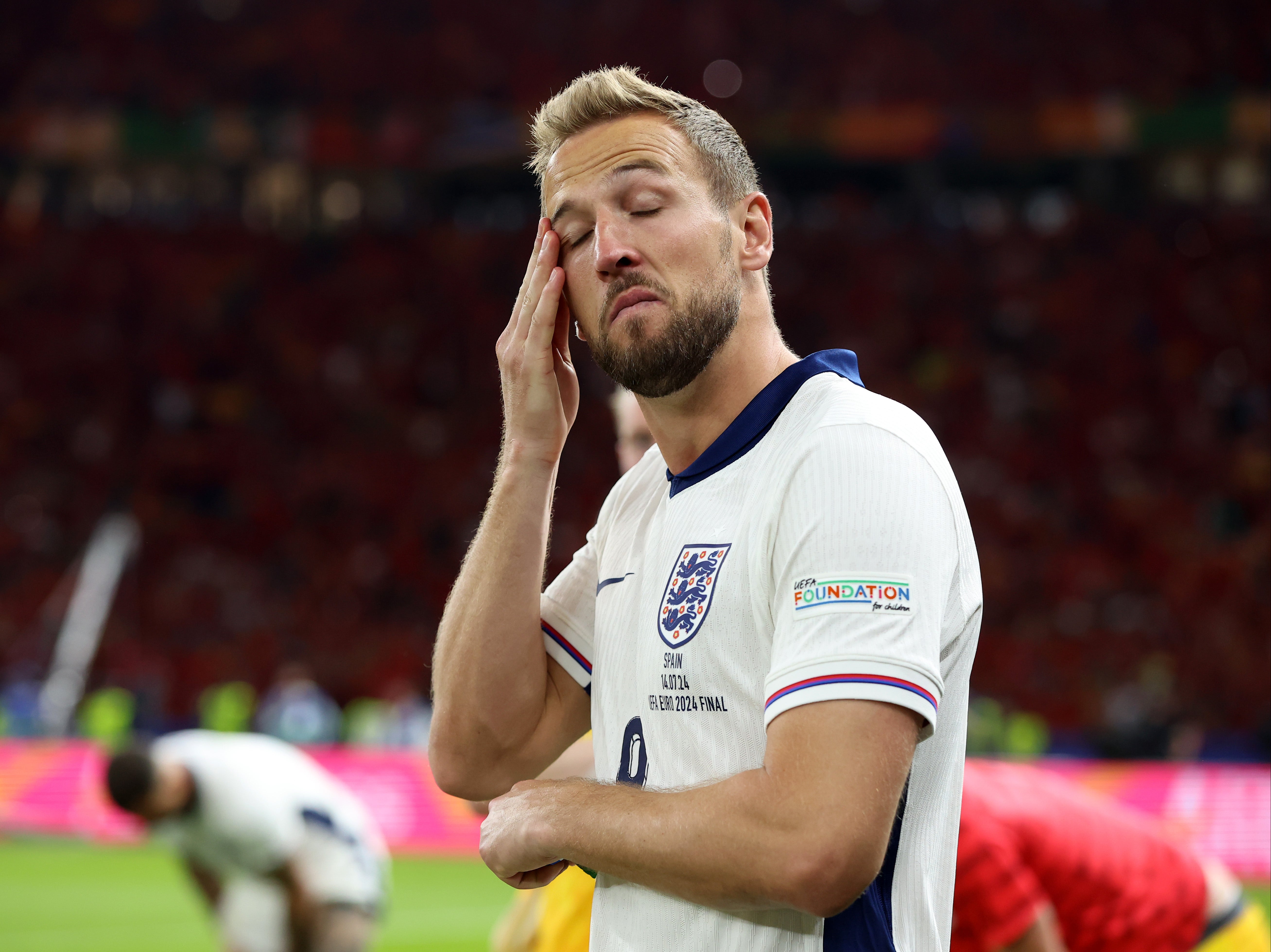 Harry Kane was sluggish and uninspired as England slipped to defeat