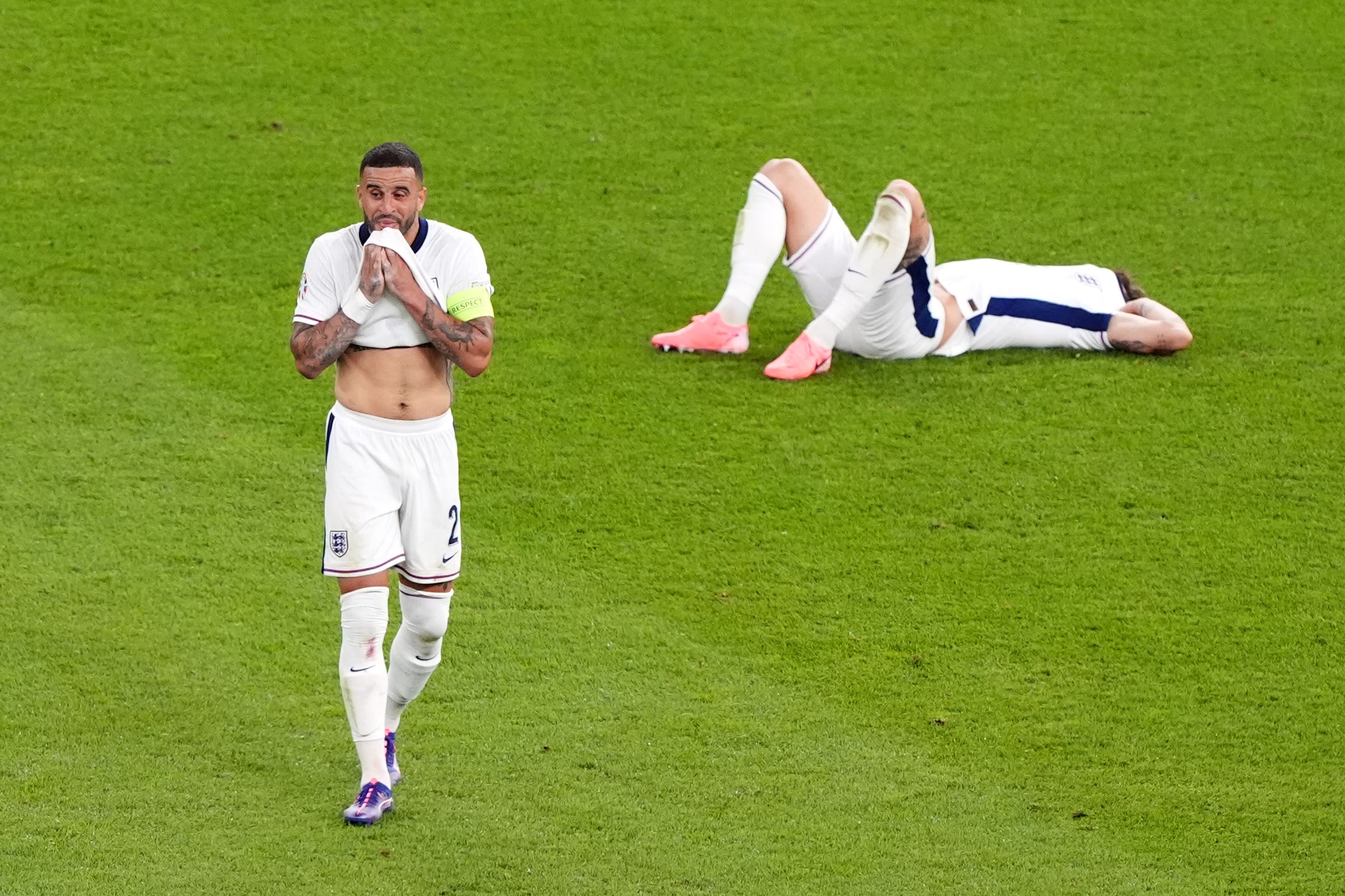 England were defeated by Spain in the Euro 2024 final (Andrew Milligan/PA)