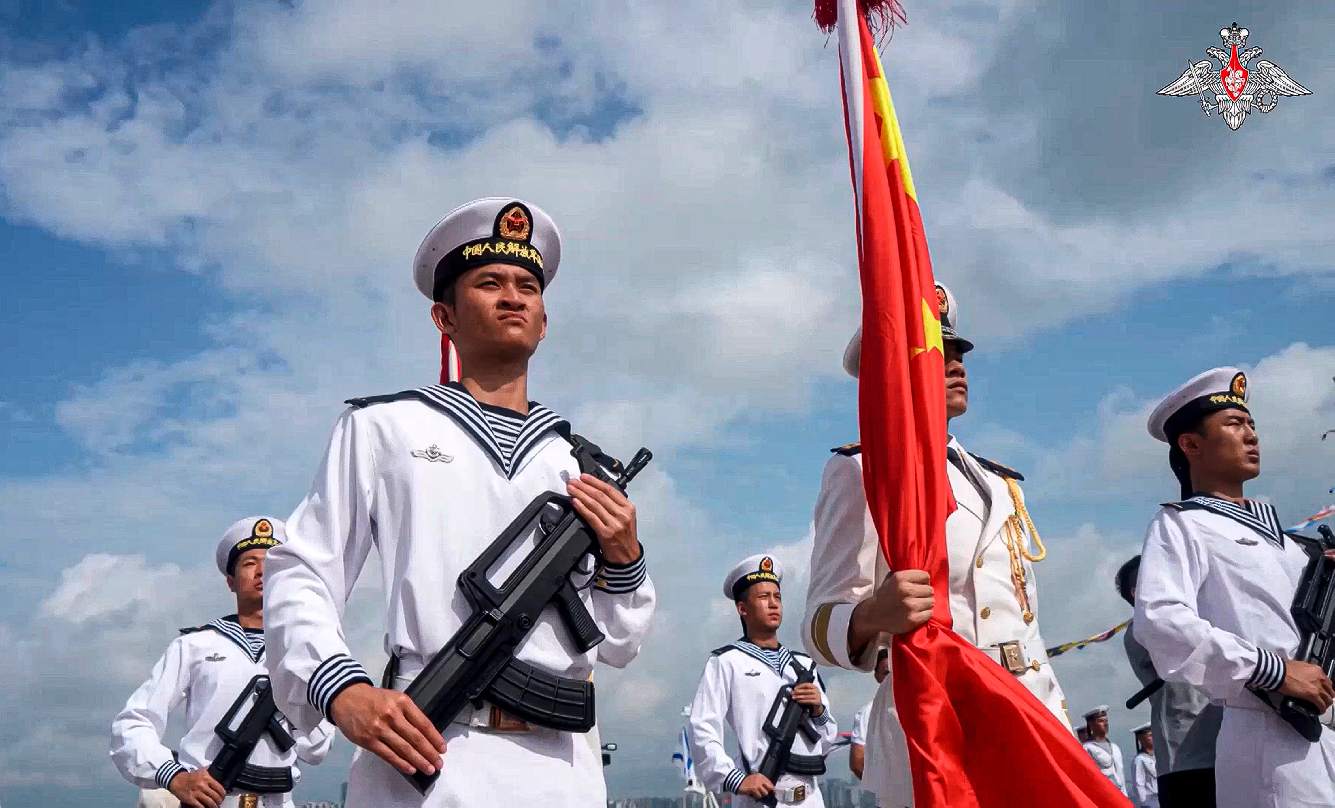 China Russia Naval Drills