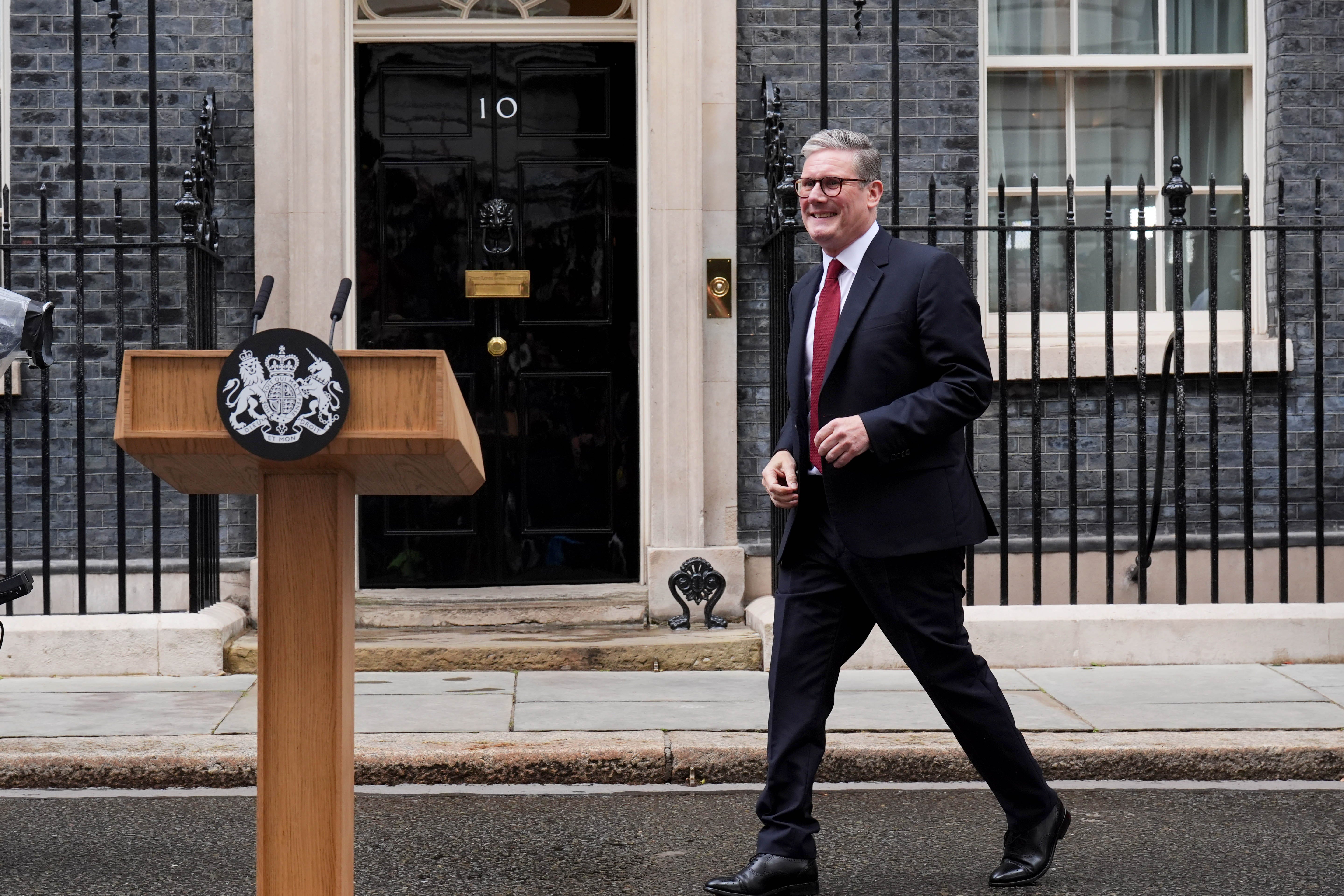 Sir Keir Starmer arrived in Downing Street thanks to the public’s demand for a change from the status quo, pollsters More in Common found (James Manning/PA)