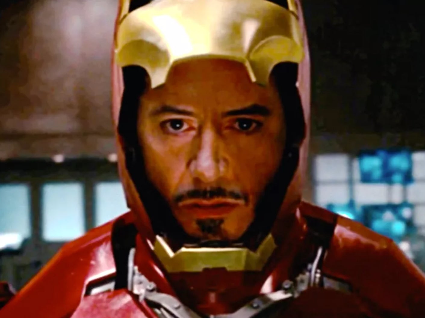 Robert Downey Jr as Iron Man