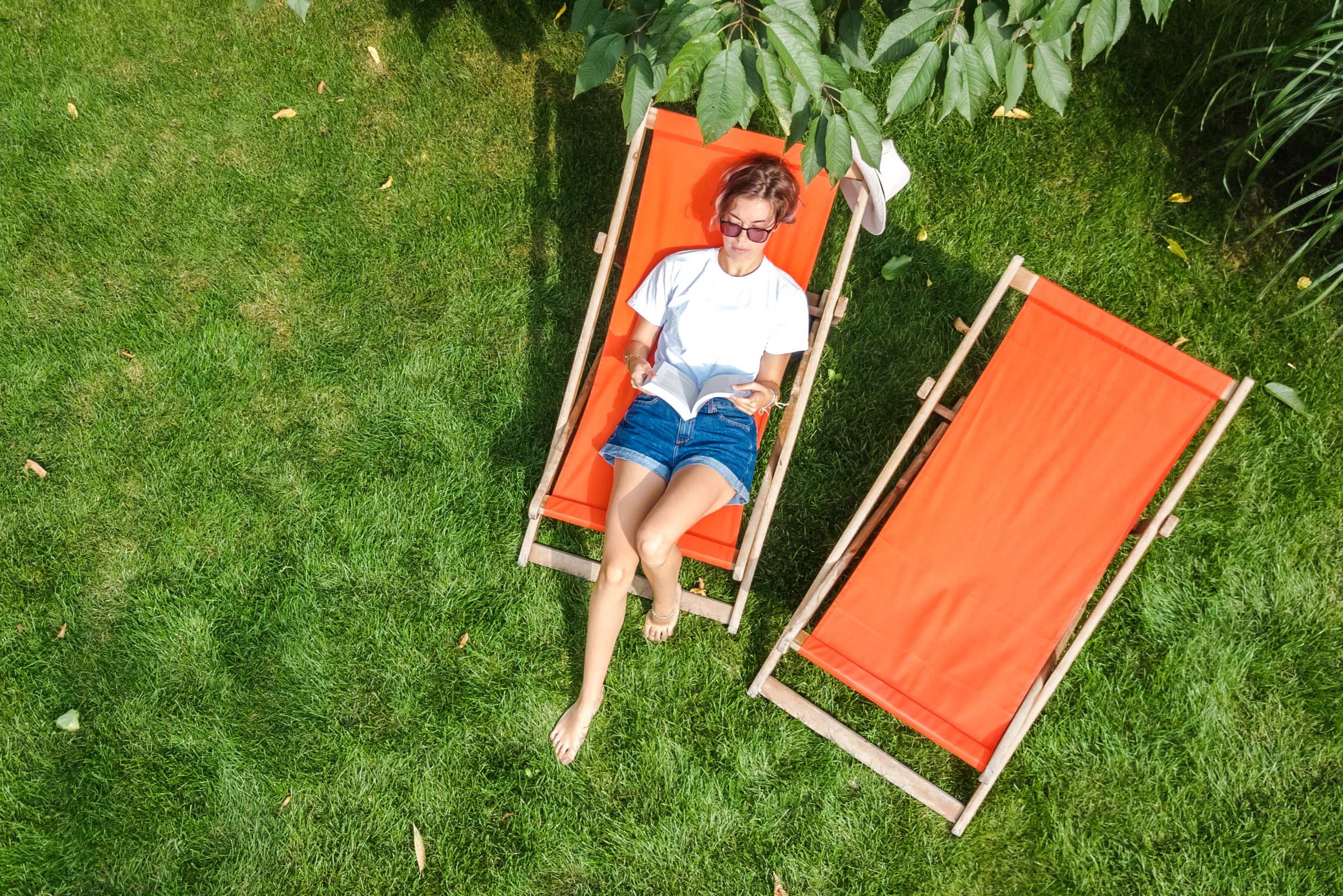 A novel idea: What better way to beat the heat of the holiday sun than to lounge with a great book?