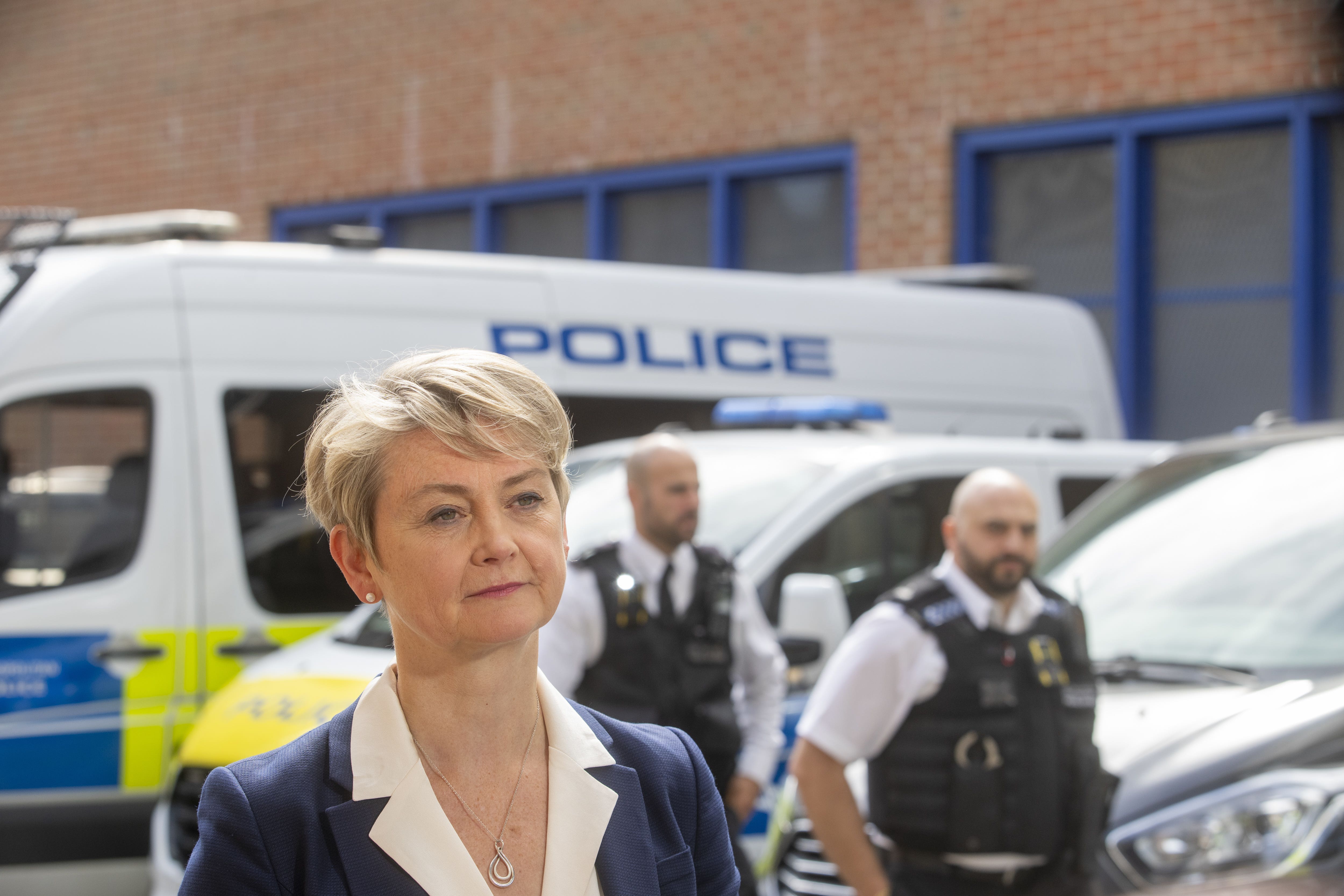 Home Secretary Yvette Cooper said that there had been ‘disgraceful scenes’ in the run-up to the General Election vote (Jeff Moore/PA)