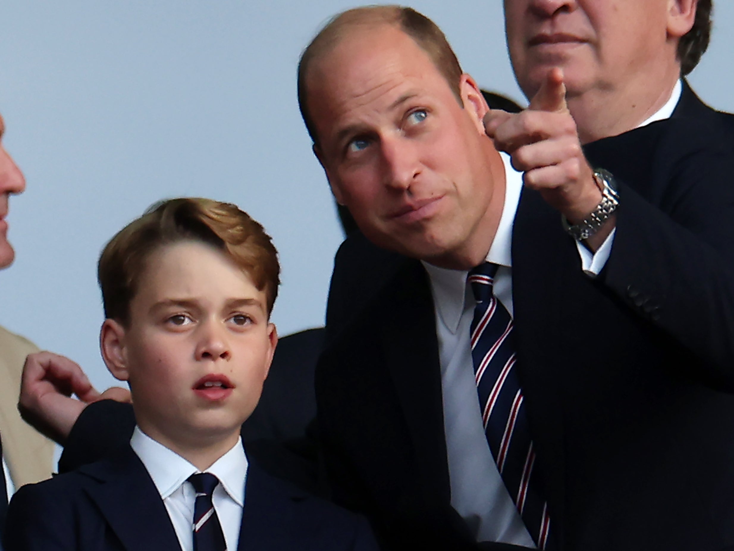 Prince George is a keen scuba diver, according to his father.