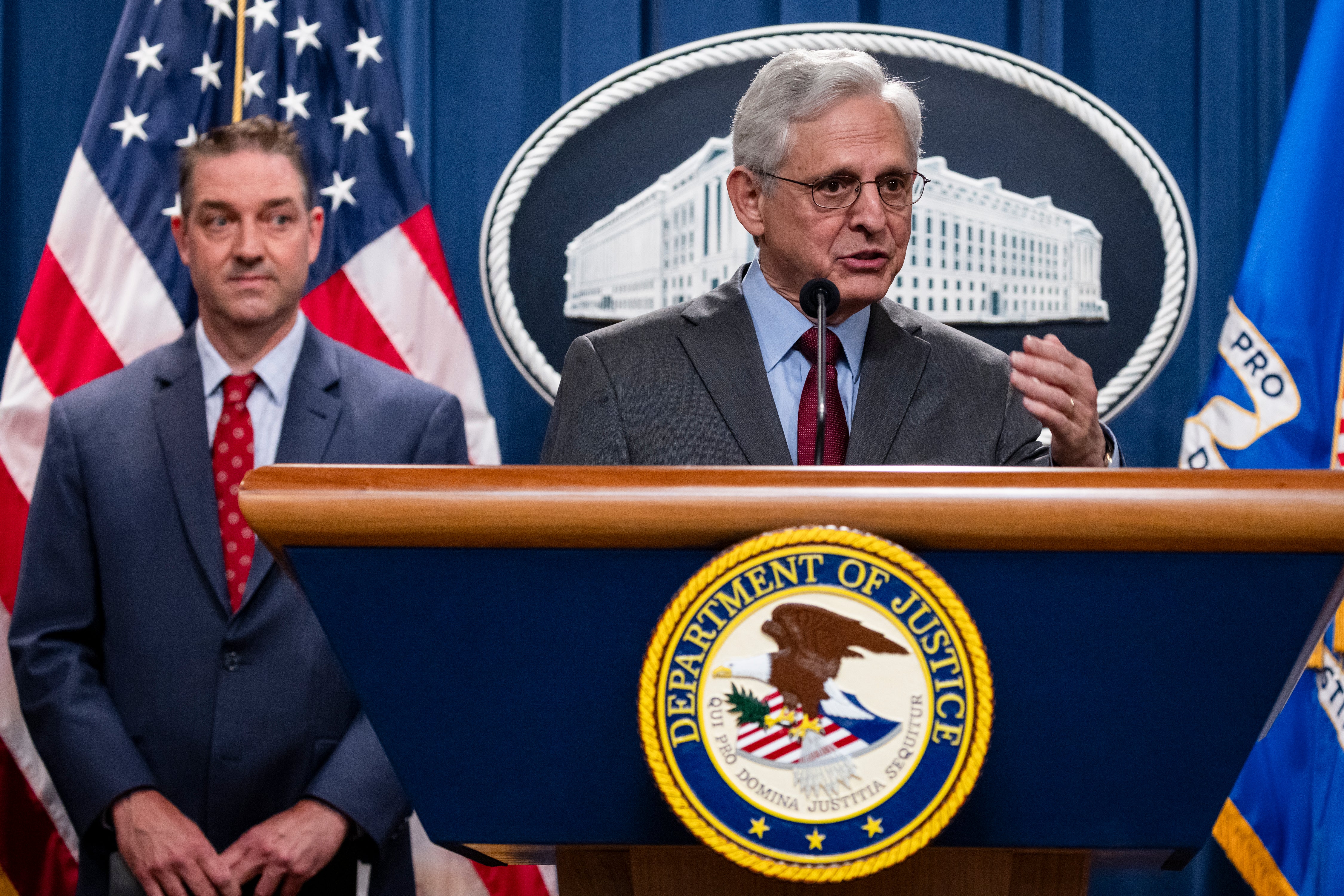 Attorney General Merrick Garland announced indictment against an Arizona couple accused of engaging in nationwide health care fraud investigation