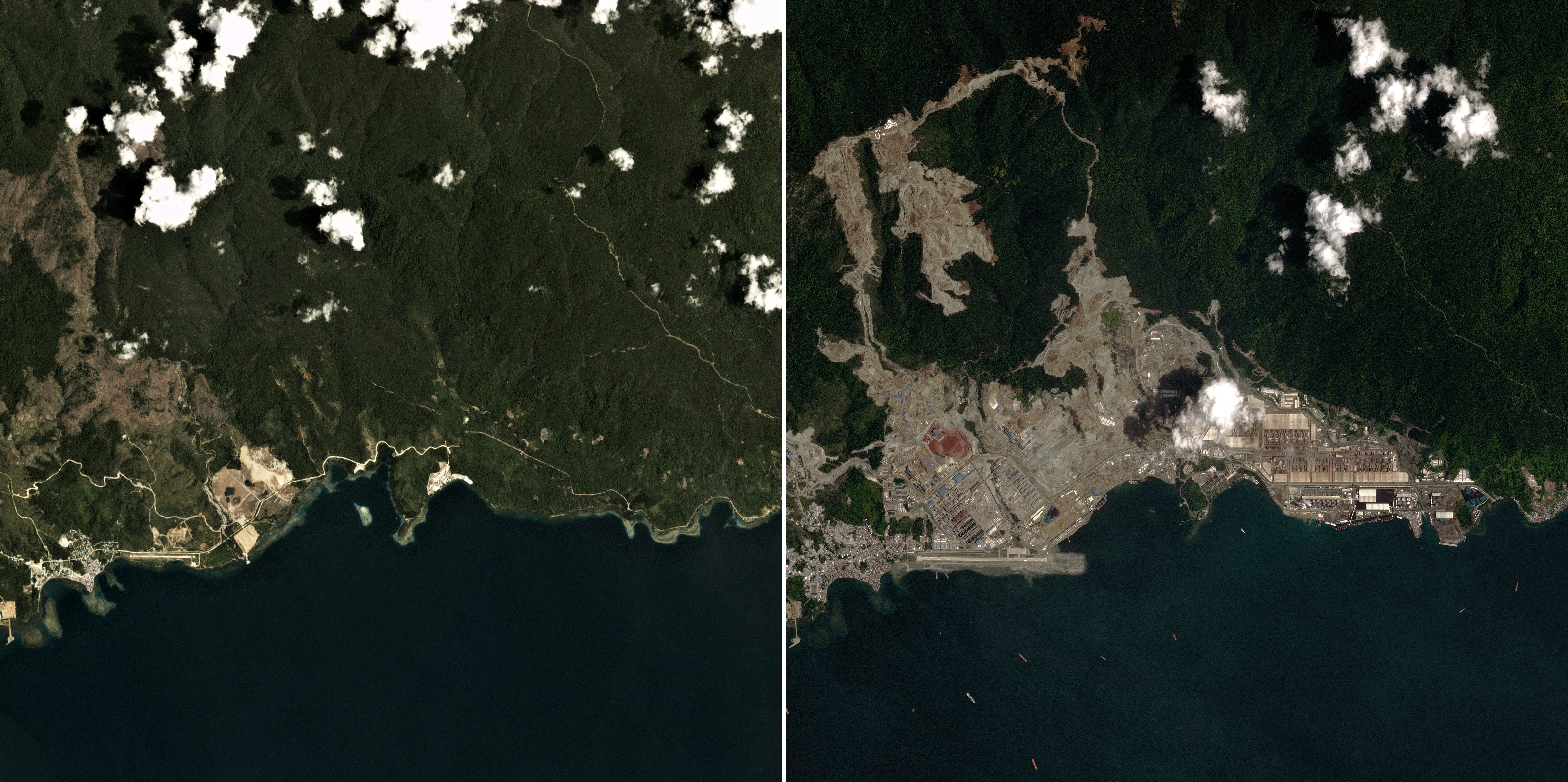 Indonesia Deforestation Nickel Smelters