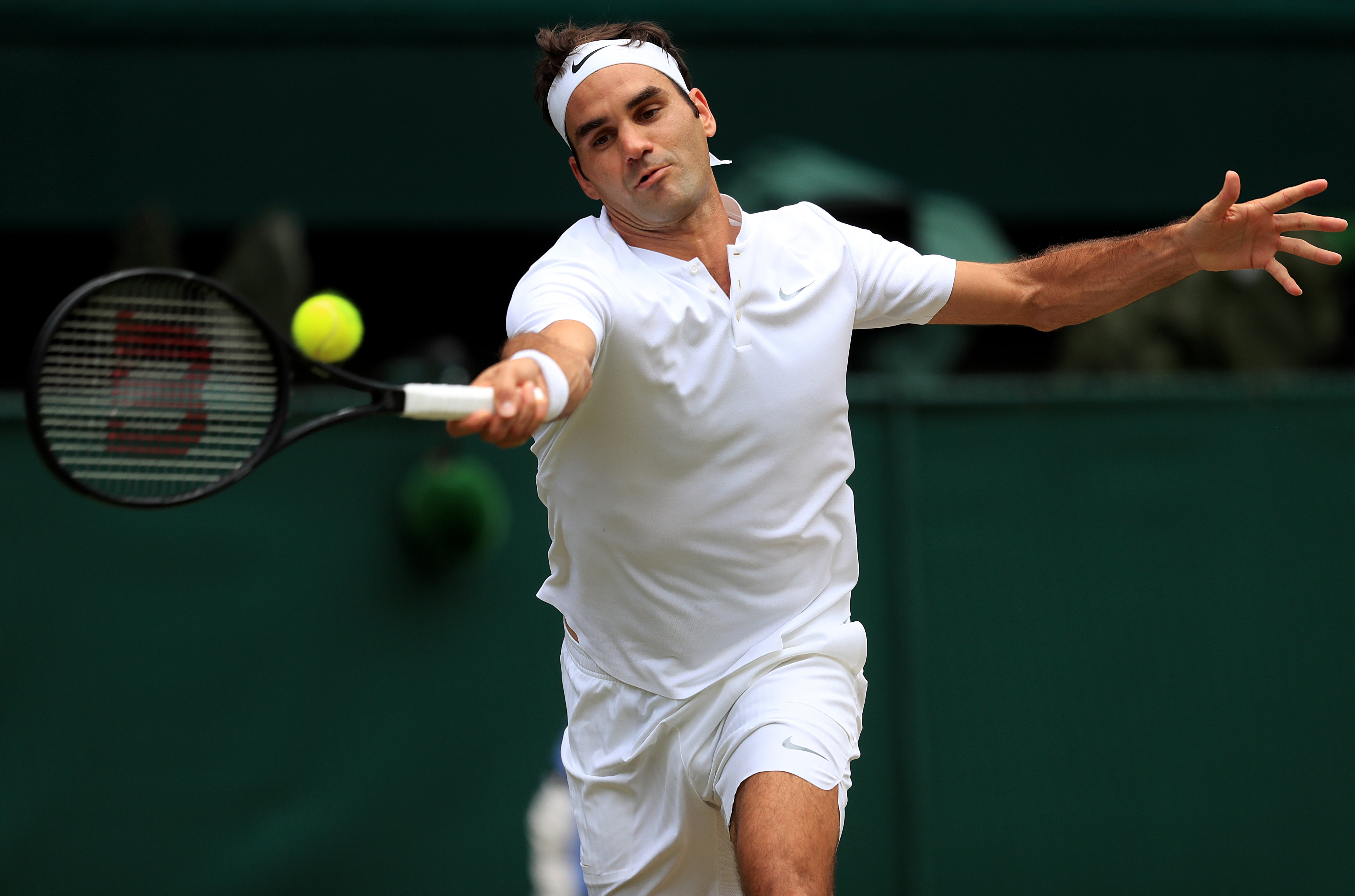 Roger Federer will be inducted into the Hall of Fame next year (Adam Davy/PA)