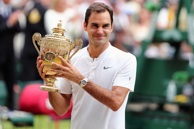 <p>Roger Federer is set to be inducted into the Hall of Fame next year (Gareth Fuller/PA)</p>