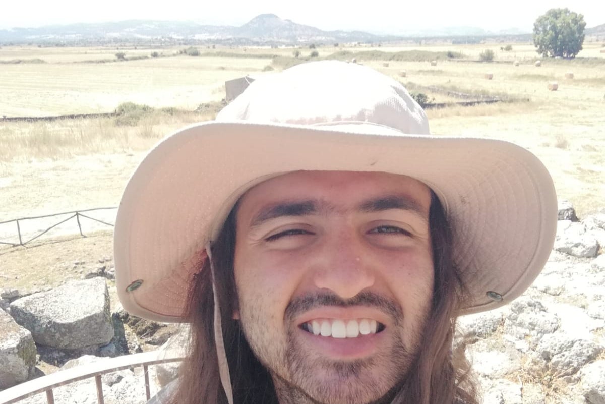Michael Frison, 25, has been missing in Sardinia since Saturday