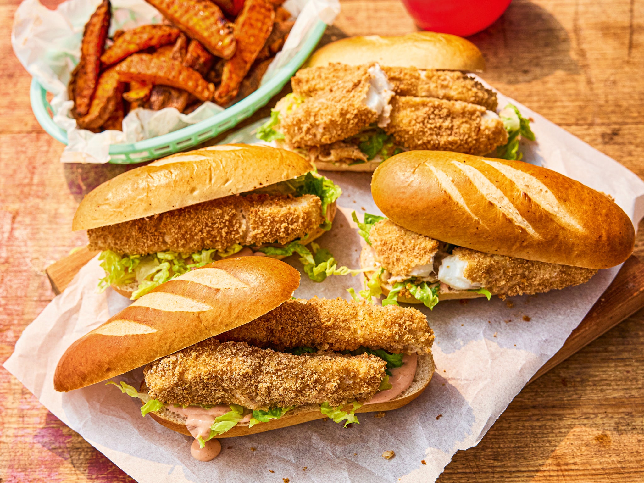 Fish finger sarnies from Buddy Oliver’s debut cookbook