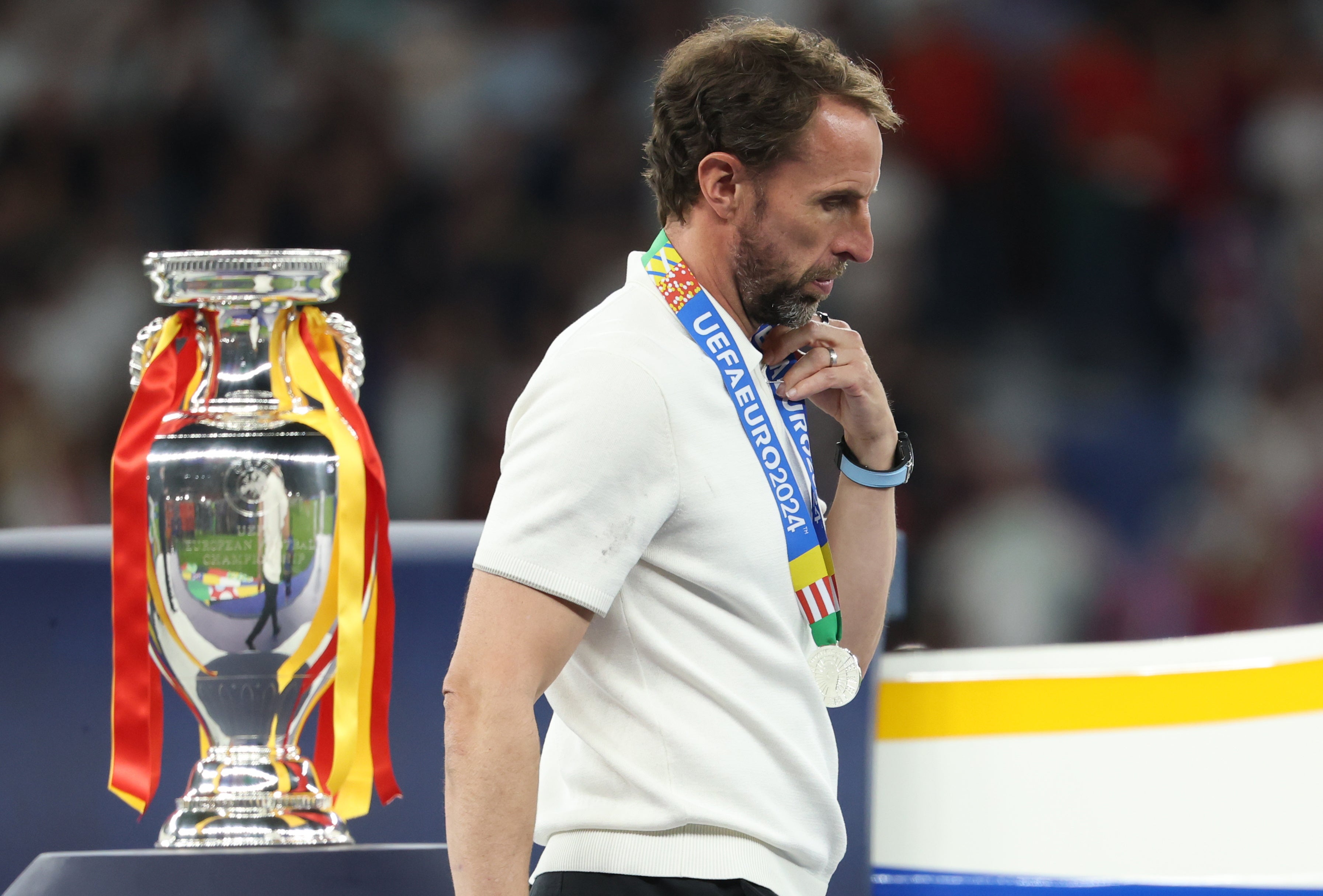 The England head coach’s pain is particularly acute given he almost had that trophy in his hands