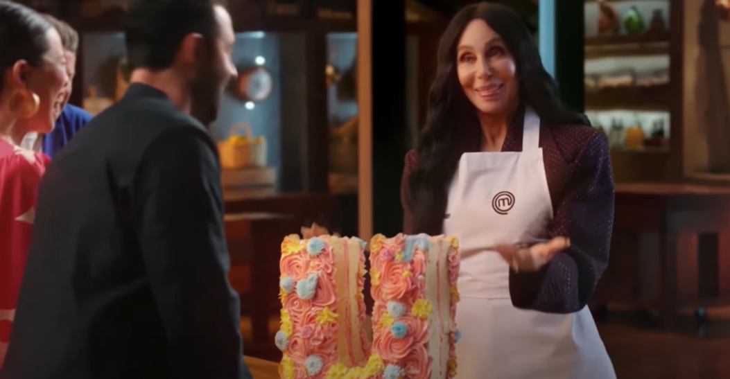 Cher appears on Masterchef Australia in UKTV’s new advert