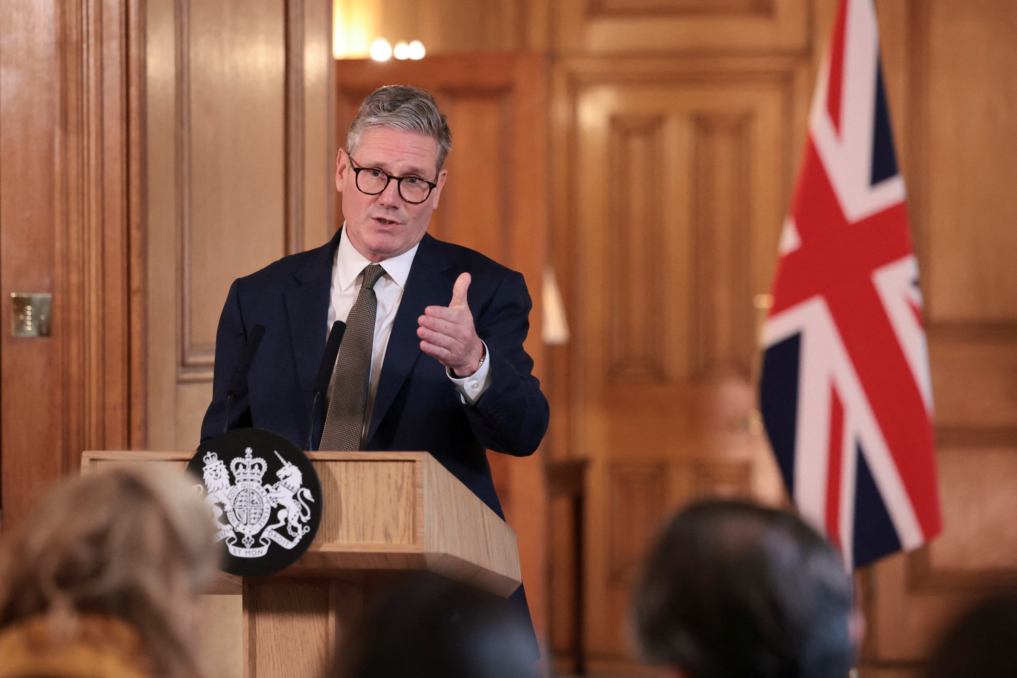 Sir Keir Starmer held a press conference on July 6 (Claudia Greco/PA)