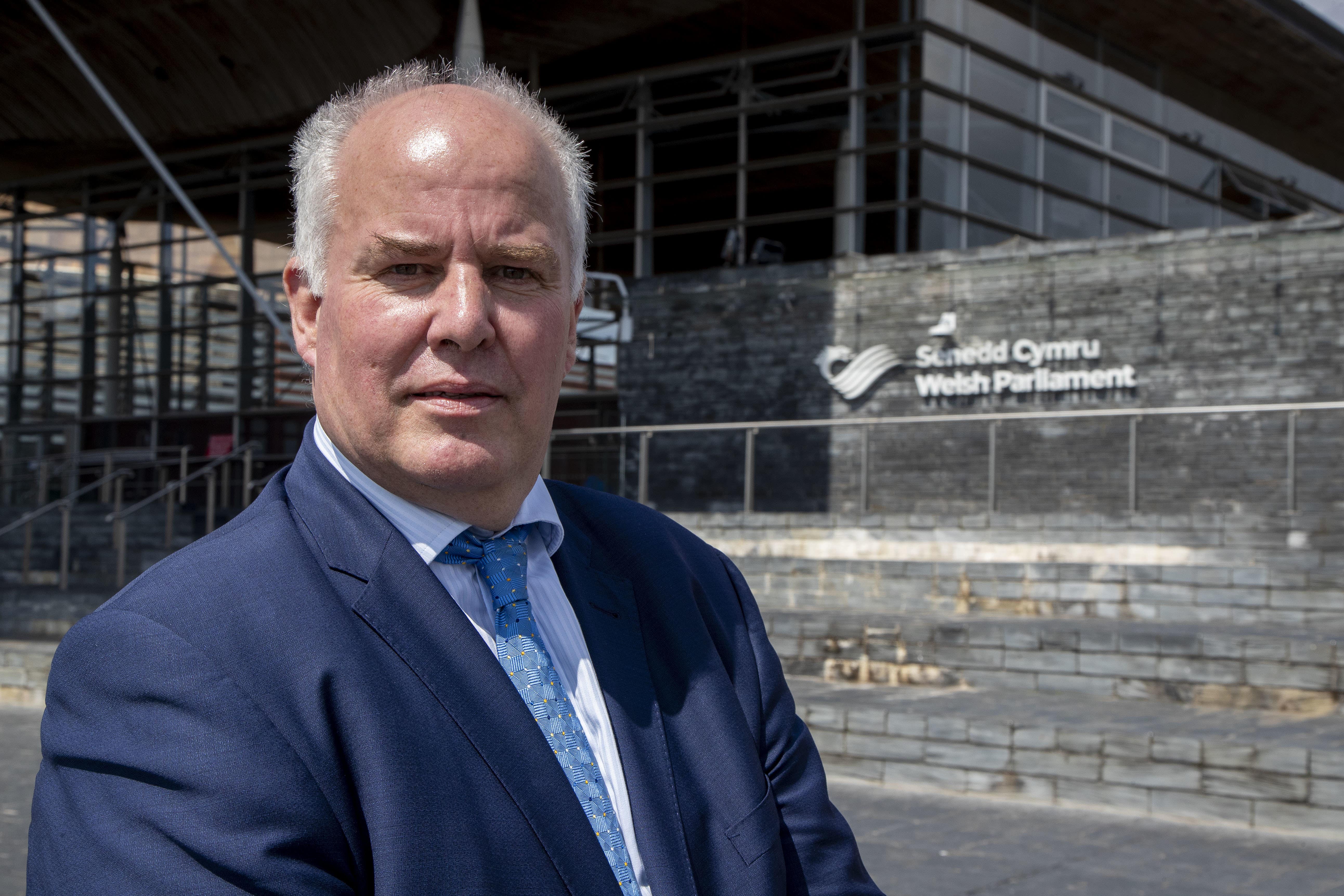 Leader of the Welsh Conservatives Andrew RT Davies has objected to calls for a snap election (PA)