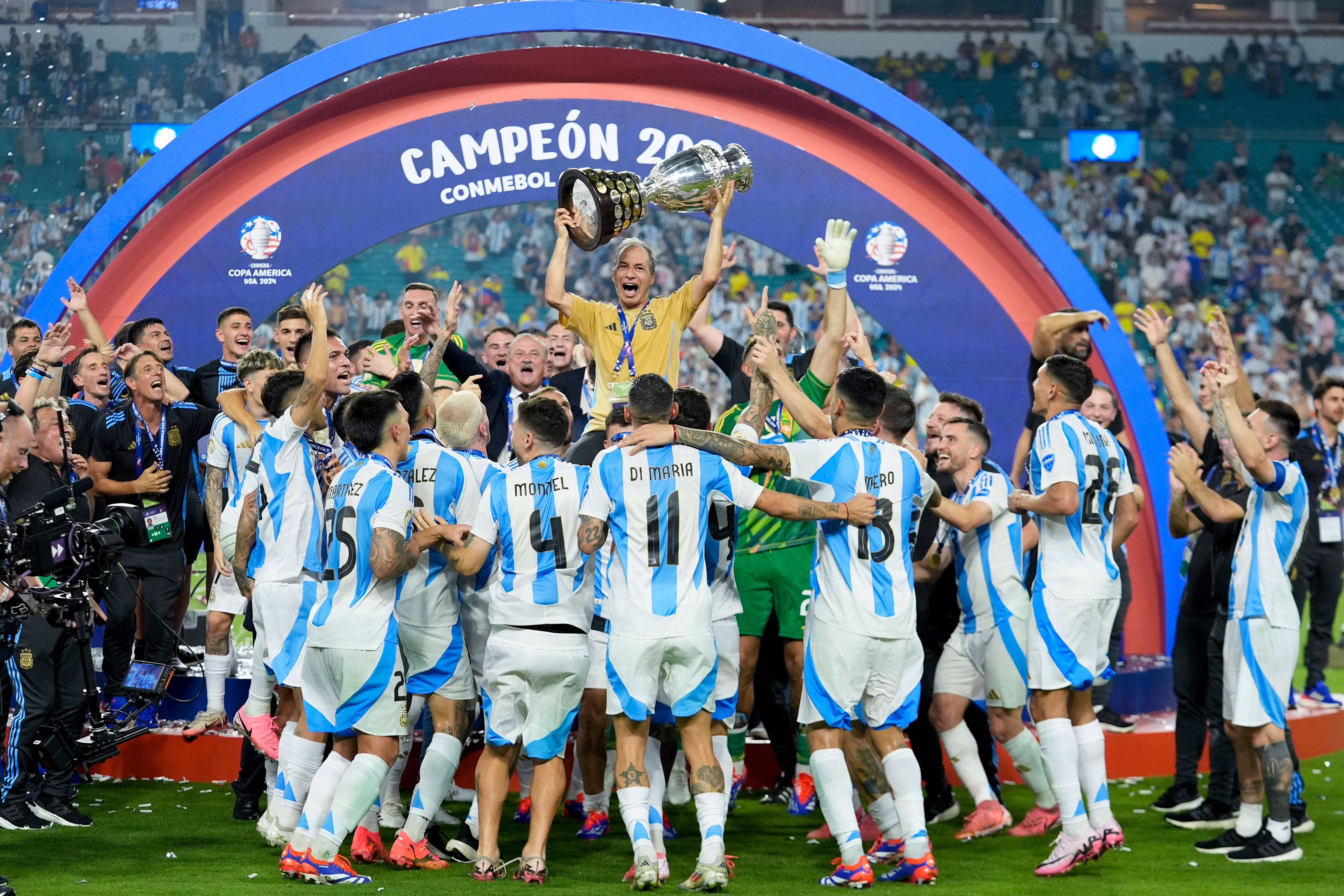 Copa America Soccer Argentina Colombia